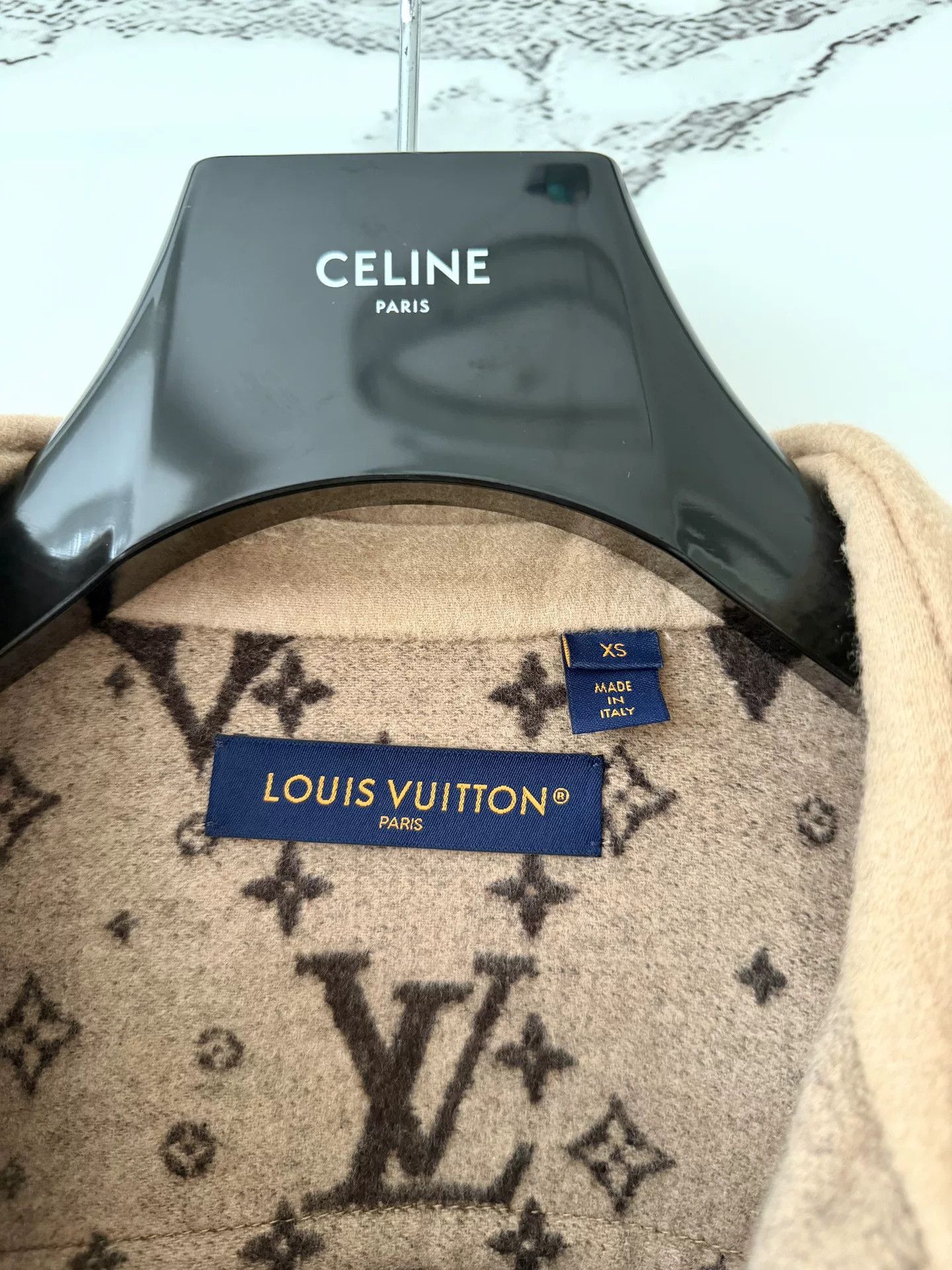 Louis Vuitton louis vuitton khaki double-sided cashmere coat Size XS / US 0-2 / IT 36-38 - 2 Thumbnail