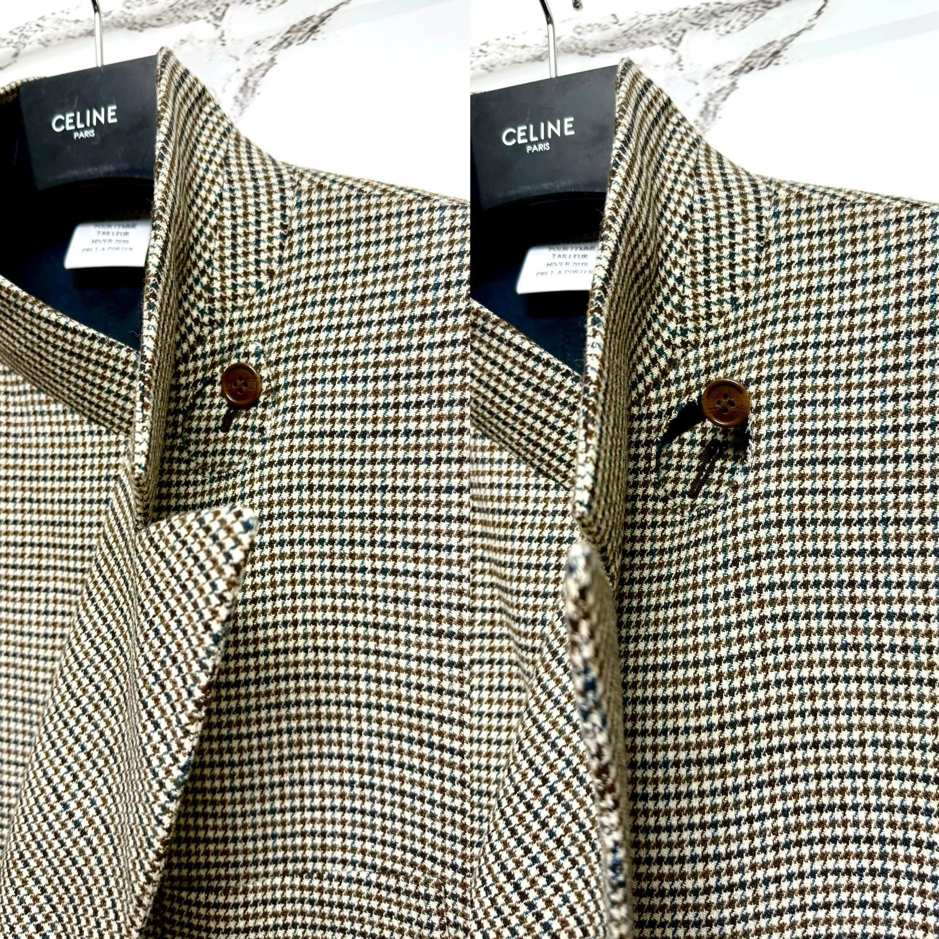 Vetements vetements houndstooth oversized wool blazer Size US XS / EU 42 / 0 - 5 Thumbnail