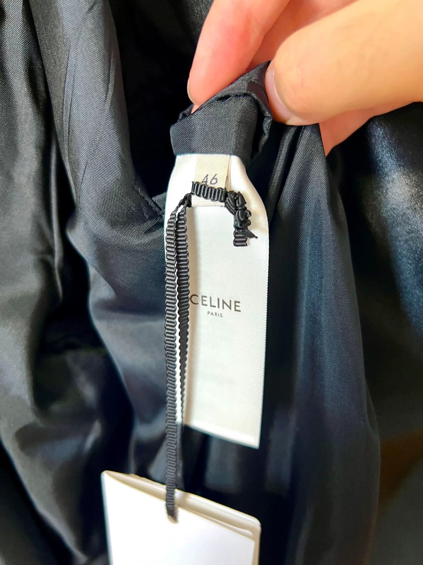 Celine celine black leather star baseball jacket Size US S / EU 44-46 / 1 - 5 Thumbnail