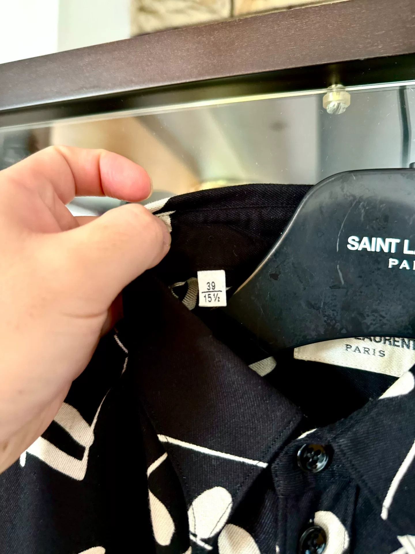Saint Laurent Paris saint laurent black white music note shirt Size M / US 6-8 / IT 42-44 - 4 Thumbnail