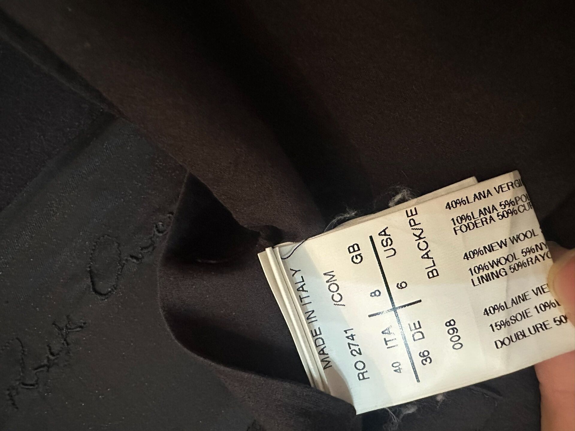 Rick Owens rick owens leather jacket fw11 size 40 Size US M / EU 48-50 / 2 - 3 Thumbnail