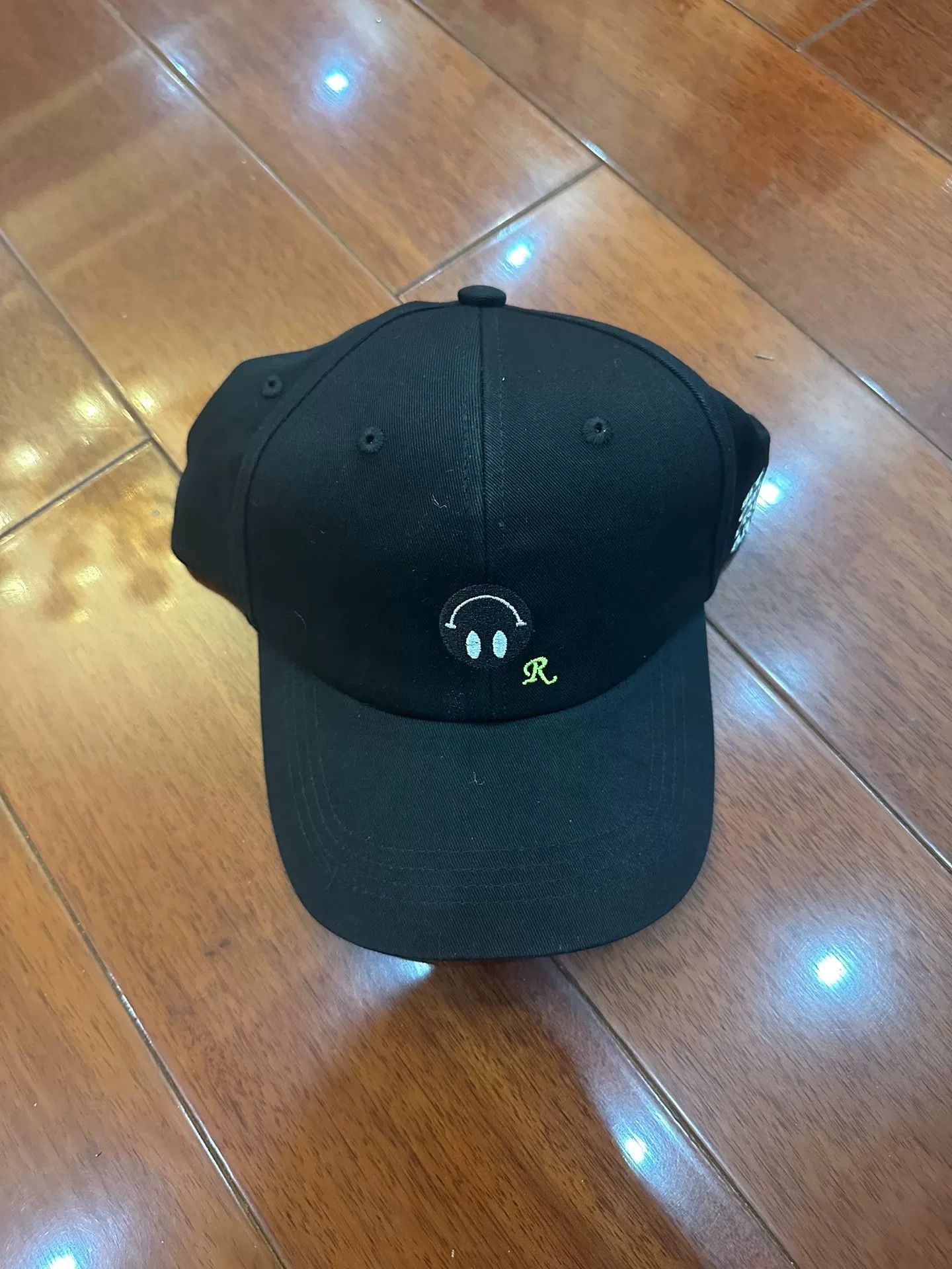 Raf Simons raf simons smiley logo black cap Size ONE SIZE - 2 Thumbnail