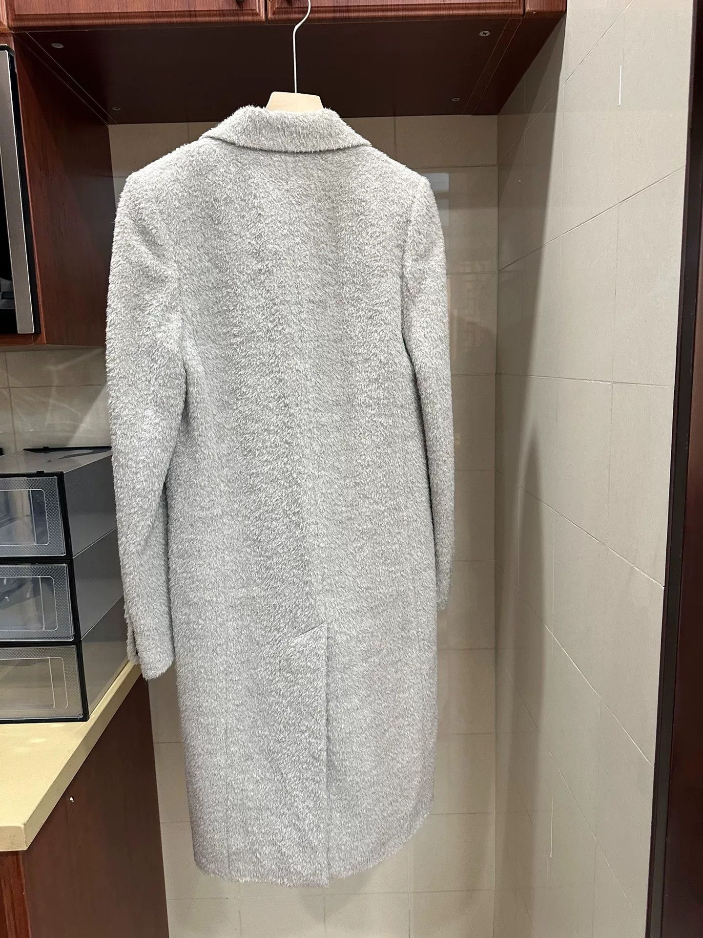 Maison Margiela maison margiela gray oversized coat Size US M / EU 48-50 / 2 - 2 Thumbnail