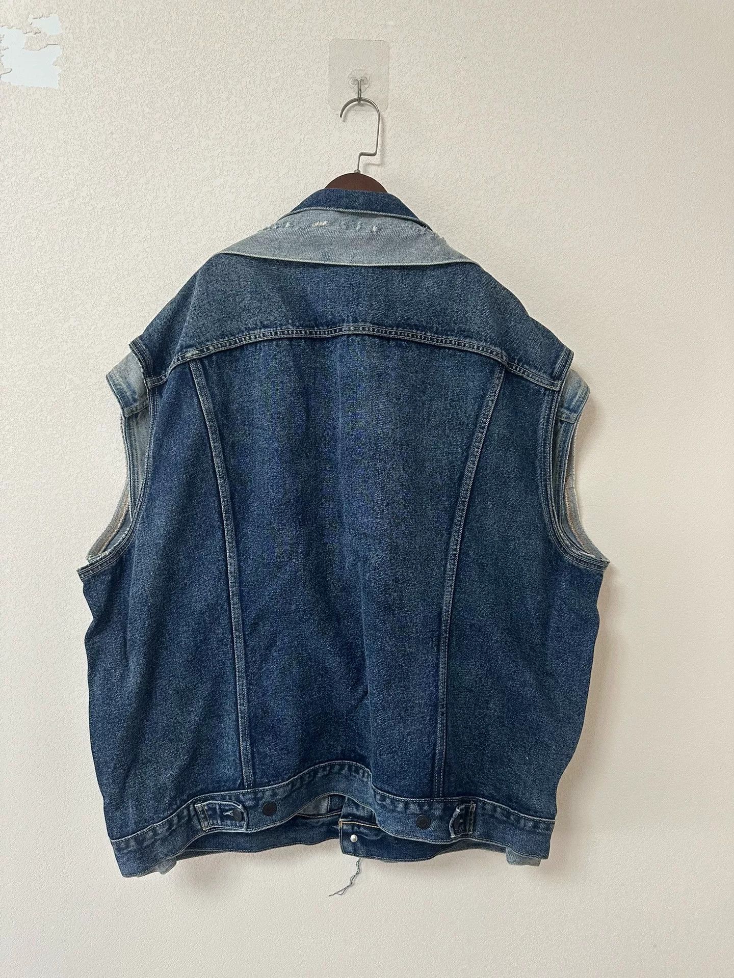 Vetements vetements x levis layered denim vest Size US L / EU 52-54 / 3 - 2 Thumbnail