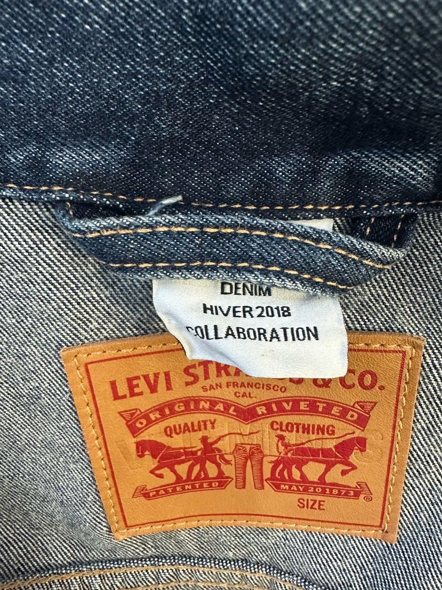 Vetements vetements x levis layered denim vest Size US L / EU 52-54 / 3 - 3 Thumbnail