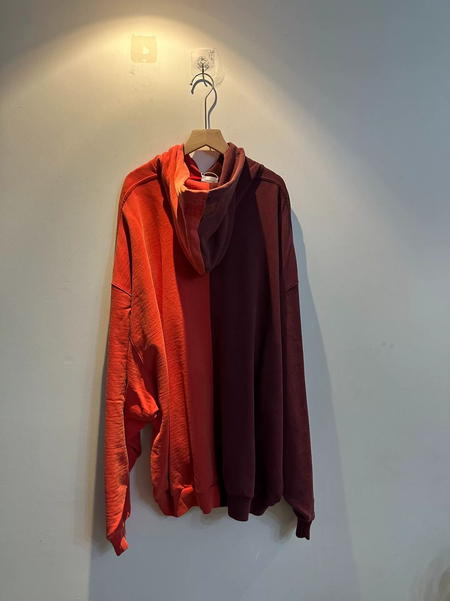 Vetements vetements color block hoodie in size small Size US S / EU 44-46 / 1 - 2 Thumbnail