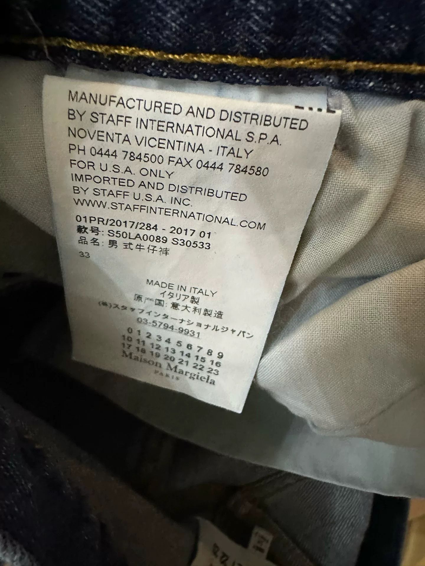 Maison Margiela maison margiela distressed denim pants size 33 Size US 33 - 4 Thumbnail
