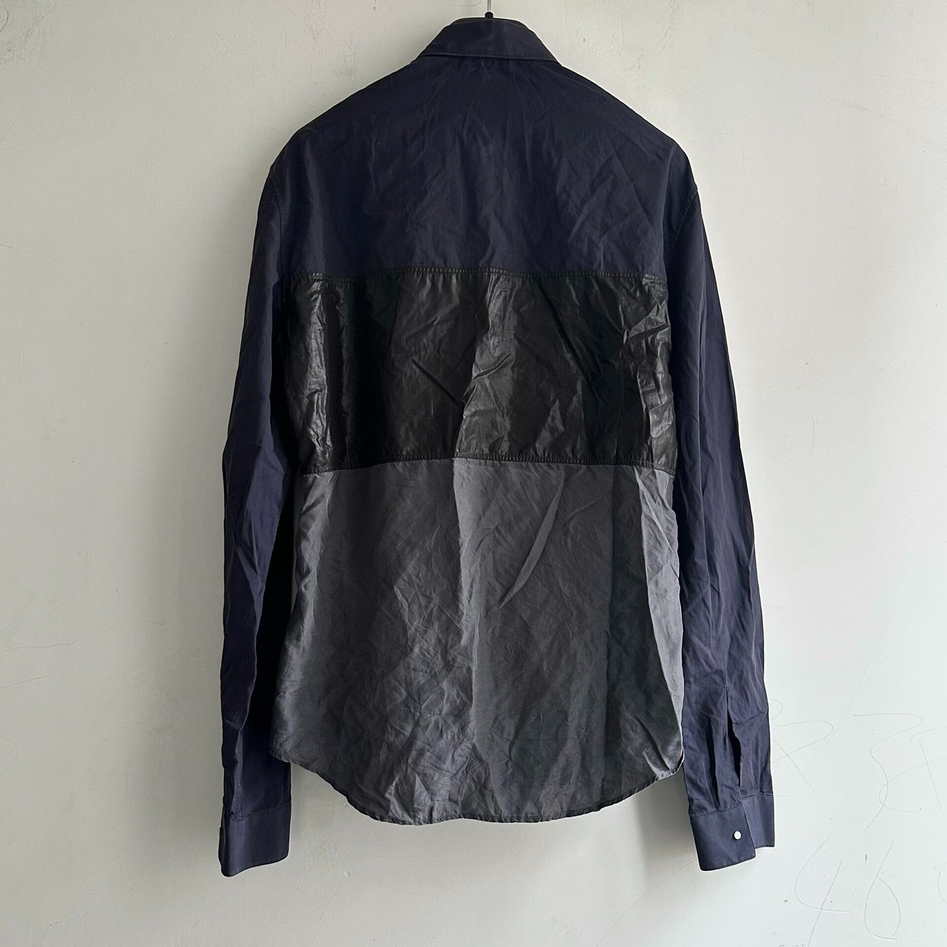 Balenciaga Balenciaga Black Panel Design Shirt Size US M / EU 48-50 / 2 - 3 Thumbnail