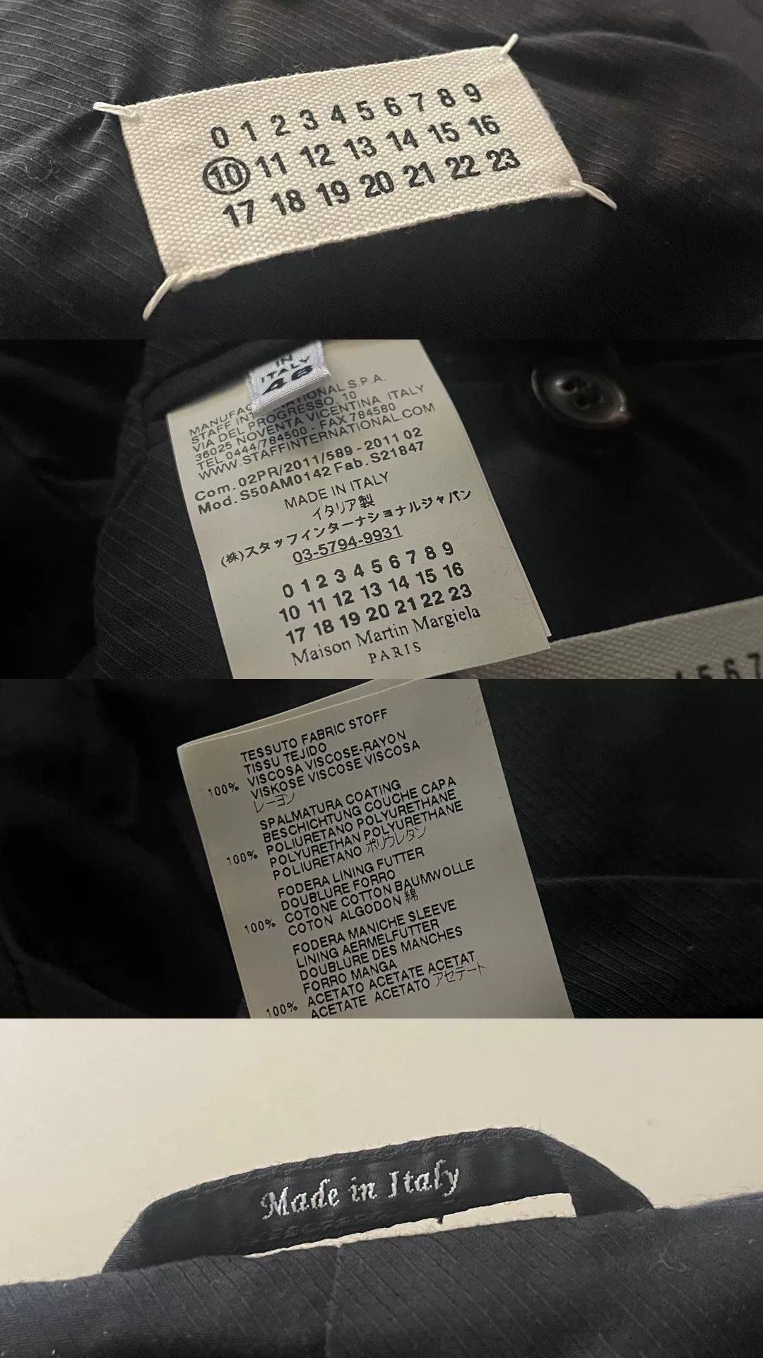 Maison Margiela maison martin margiela zip space cotton jacket Size US M / EU 48-50 / 2 - 7 Thumbnail