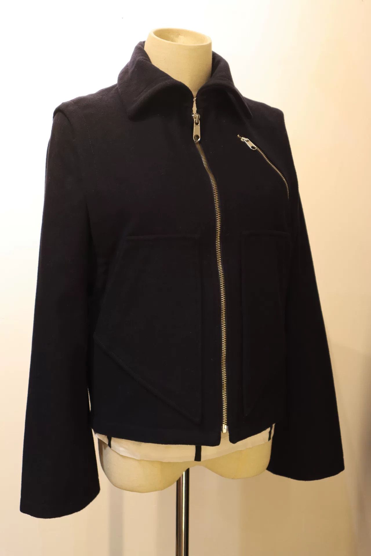 MM6 wool zippered administrative jacket by margiela Size US S / EU 44-46 / 1 - 3 Thumbnail
