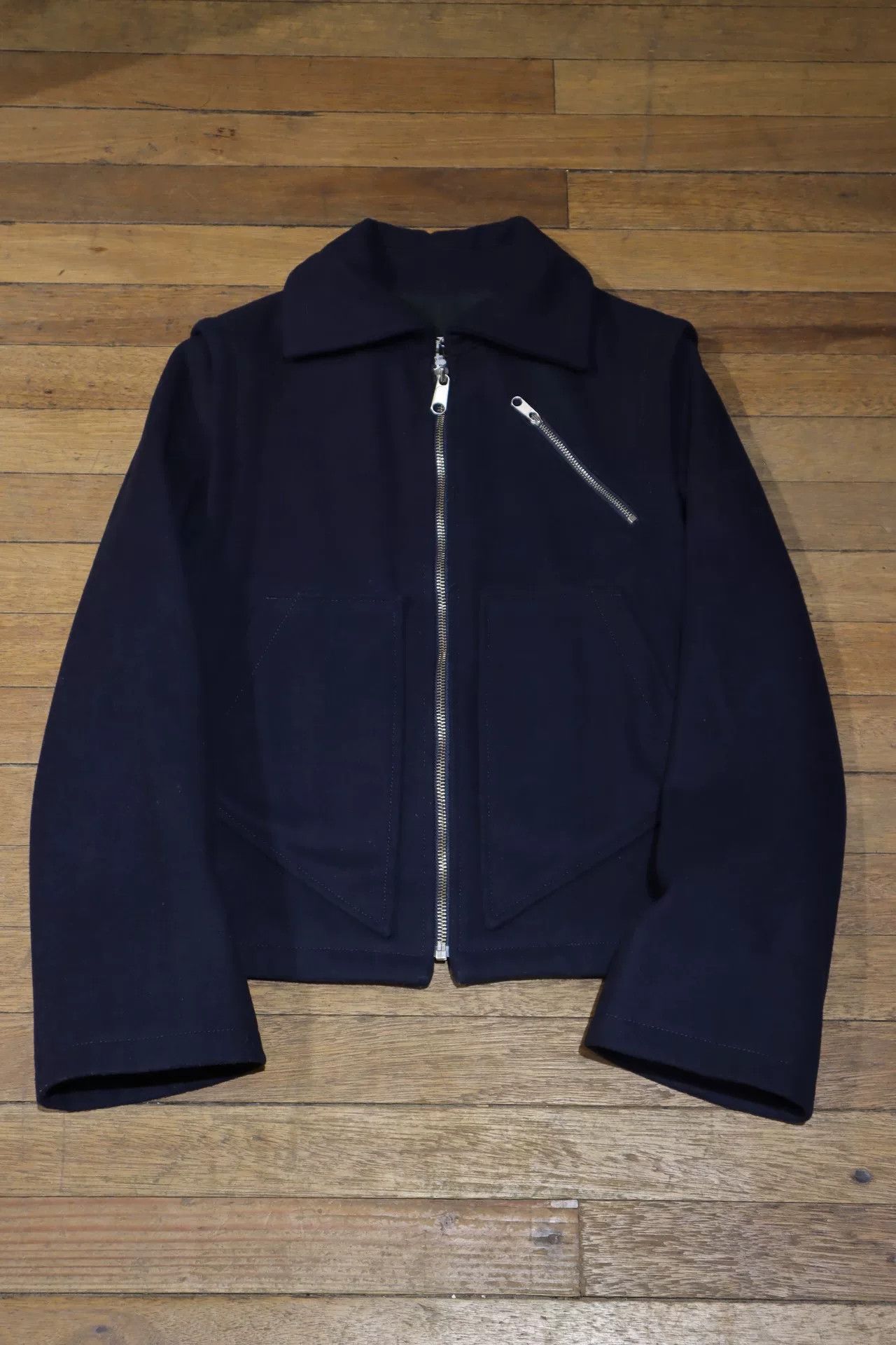 MM6 wool zippered administrative jacket by margiela Size US S / EU 44-46 / 1 - 5 Thumbnail