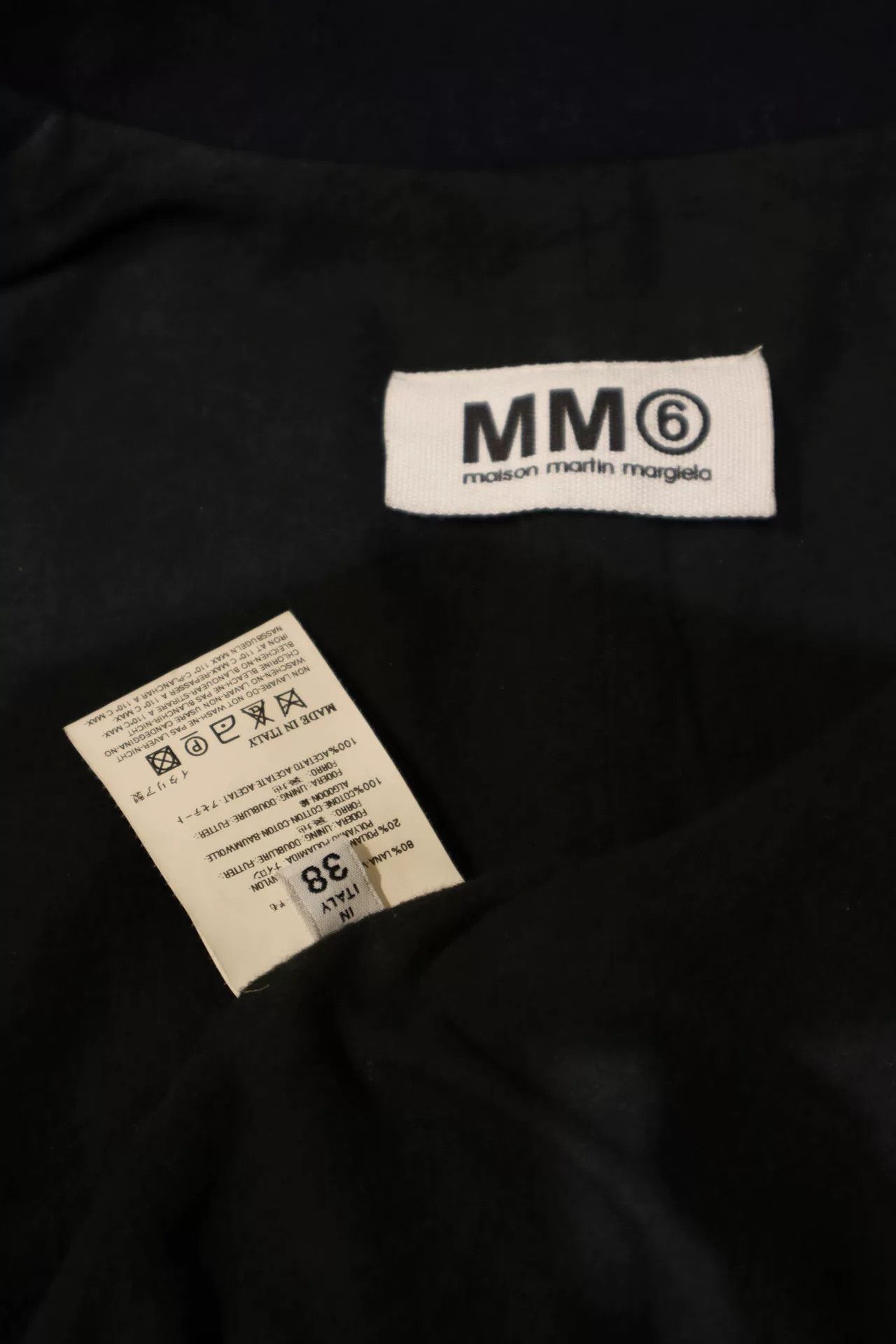 MM6 wool zippered administrative jacket by margiela Size US S / EU 44-46 / 1 - 9 Thumbnail