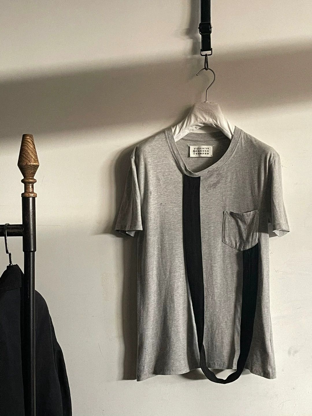 Maison Margiela Maison Martin Margiela Gray Short Sleeve T-Shirt Size US M / EU 48-50 / 2 - 2 Thumbnail
