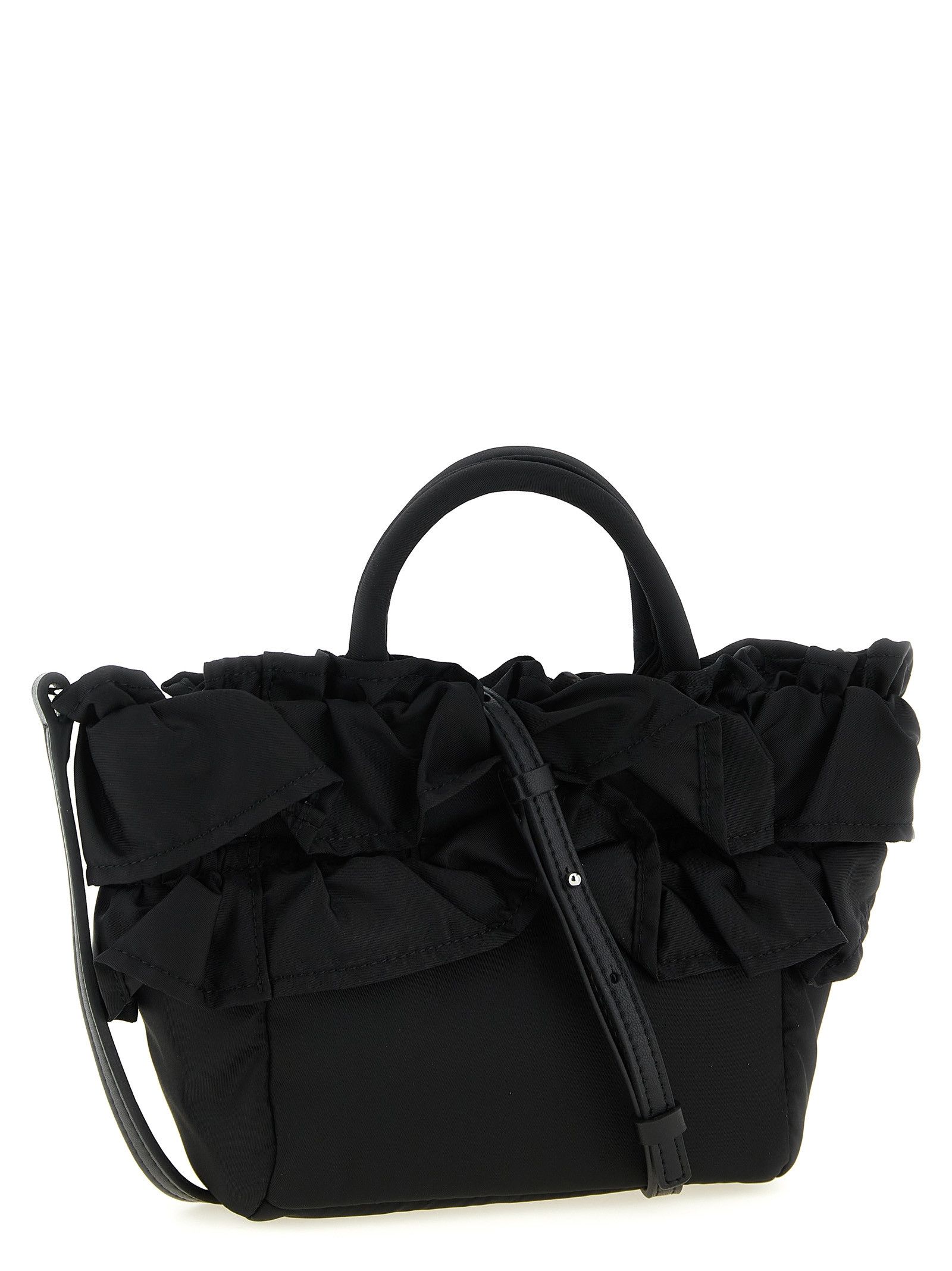 Ganni 'Mini Shopper Ruffle' Handbag Size ONE SIZE - 2 Thumbnail
