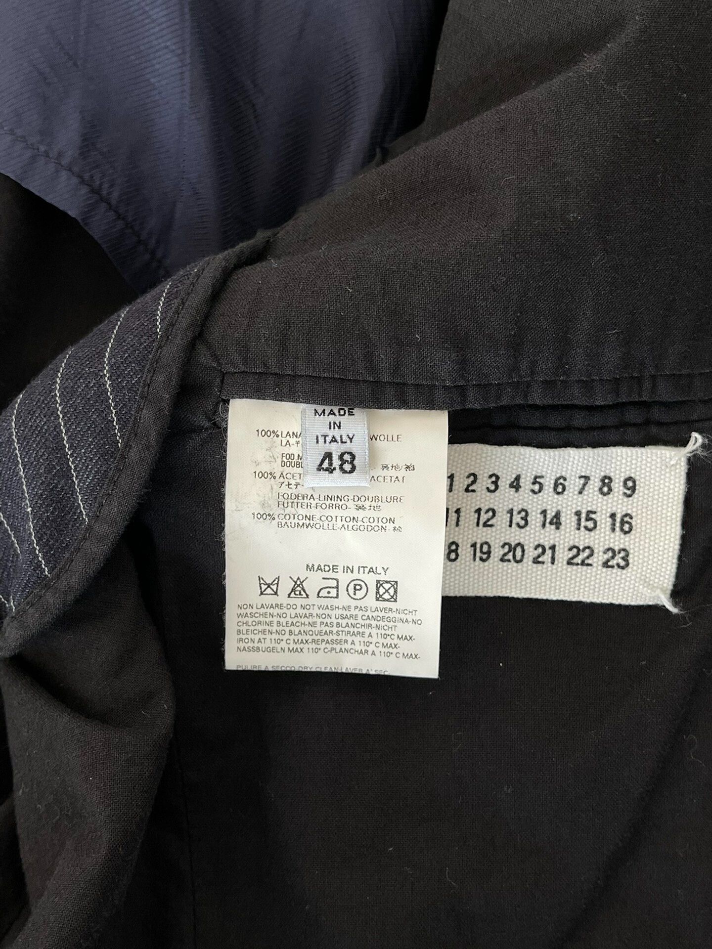 Maison Margiela Maison Martin Margiela Wool Suit Jacket Size US L / EU 52-54 / 3 - 8 Thumbnail