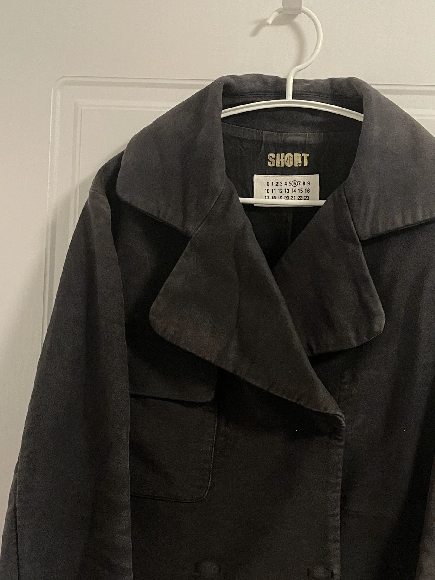 Maison Margiela Maison Martin Margiela Navy Collar Jacket Size US S / EU 44-46 / 1 - 3 Thumbnail