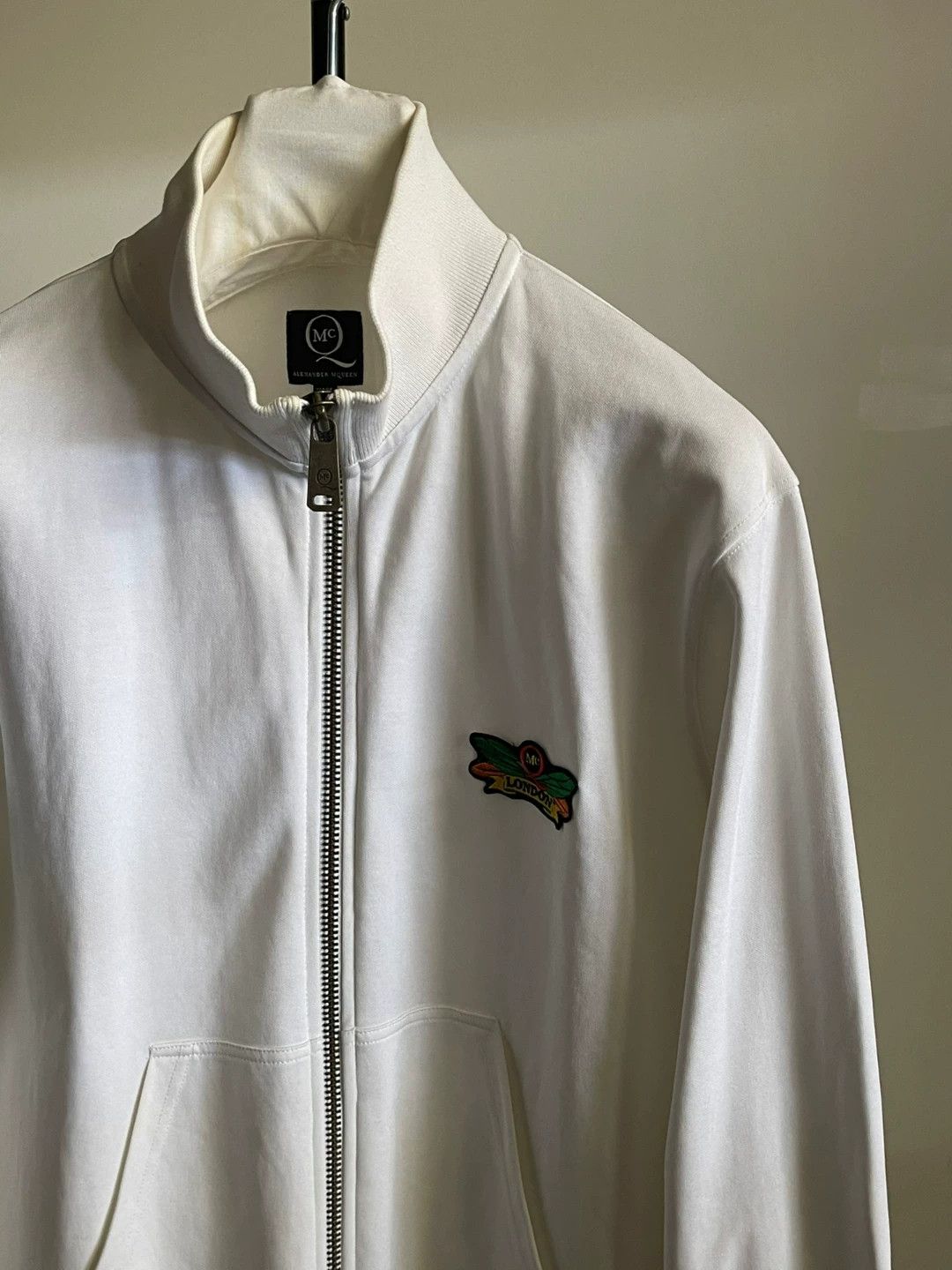 McQ Alexander McQueen Alexander McQueen White Zip Jacket Size US M / EU 48-50 / 2 - 8 Thumbnail