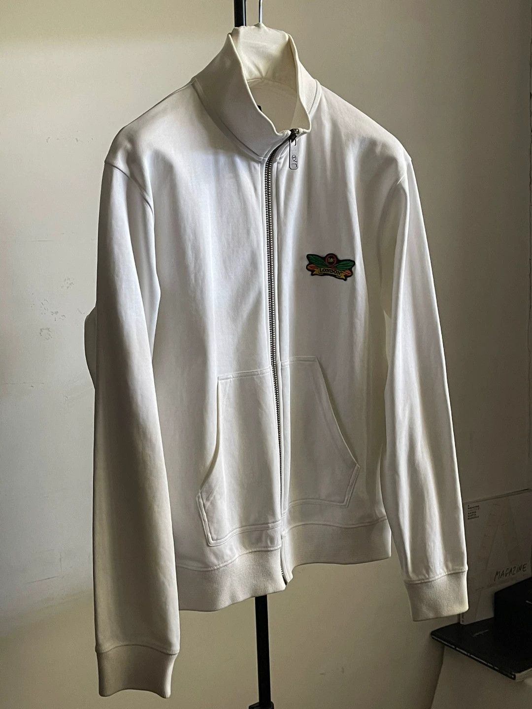 McQ Alexander McQueen Alexander McQueen White Zip Jacket Size US M / EU 48-50 / 2 - 5 Thumbnail