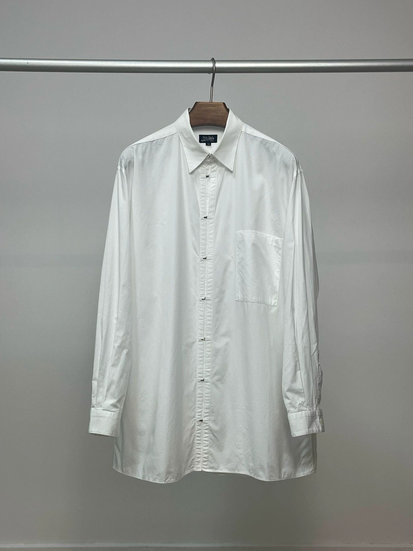 Jean Paul Gaultier jean paul gaultier homme white shirt Size US M / EU 48-50 / 2 - 2 Thumbnail