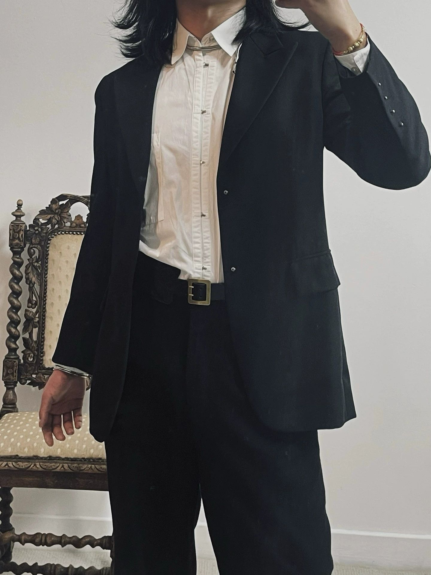 Jean Paul Gaultier jean paul gaultier homme white shirt Size US M / EU 48-50 / 2 - 8 Thumbnail