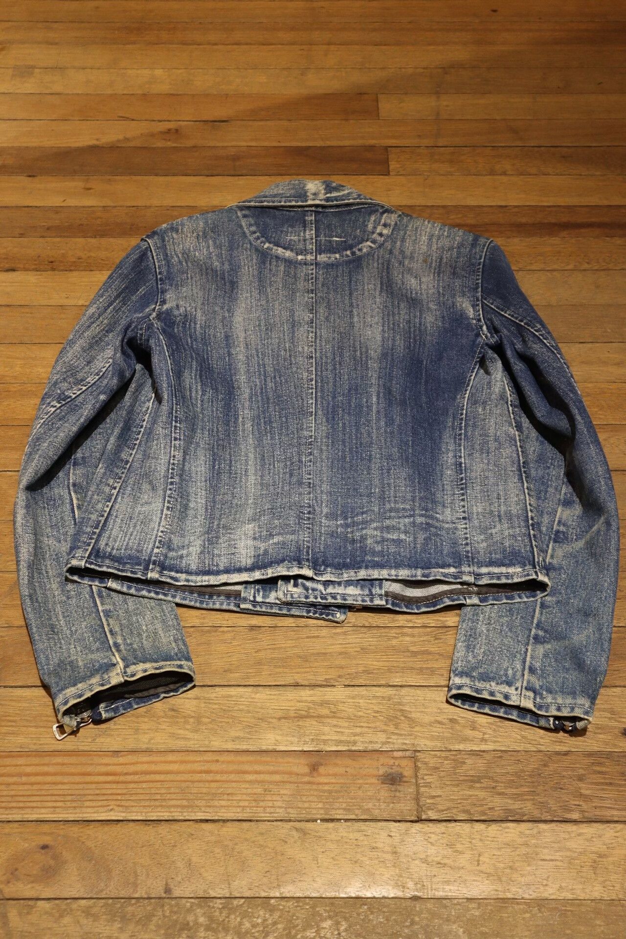 Maison Margiela Maison Martin Margiela Biker Denim Jacket Size S / US 4 / IT 40 - 7 Thumbnail