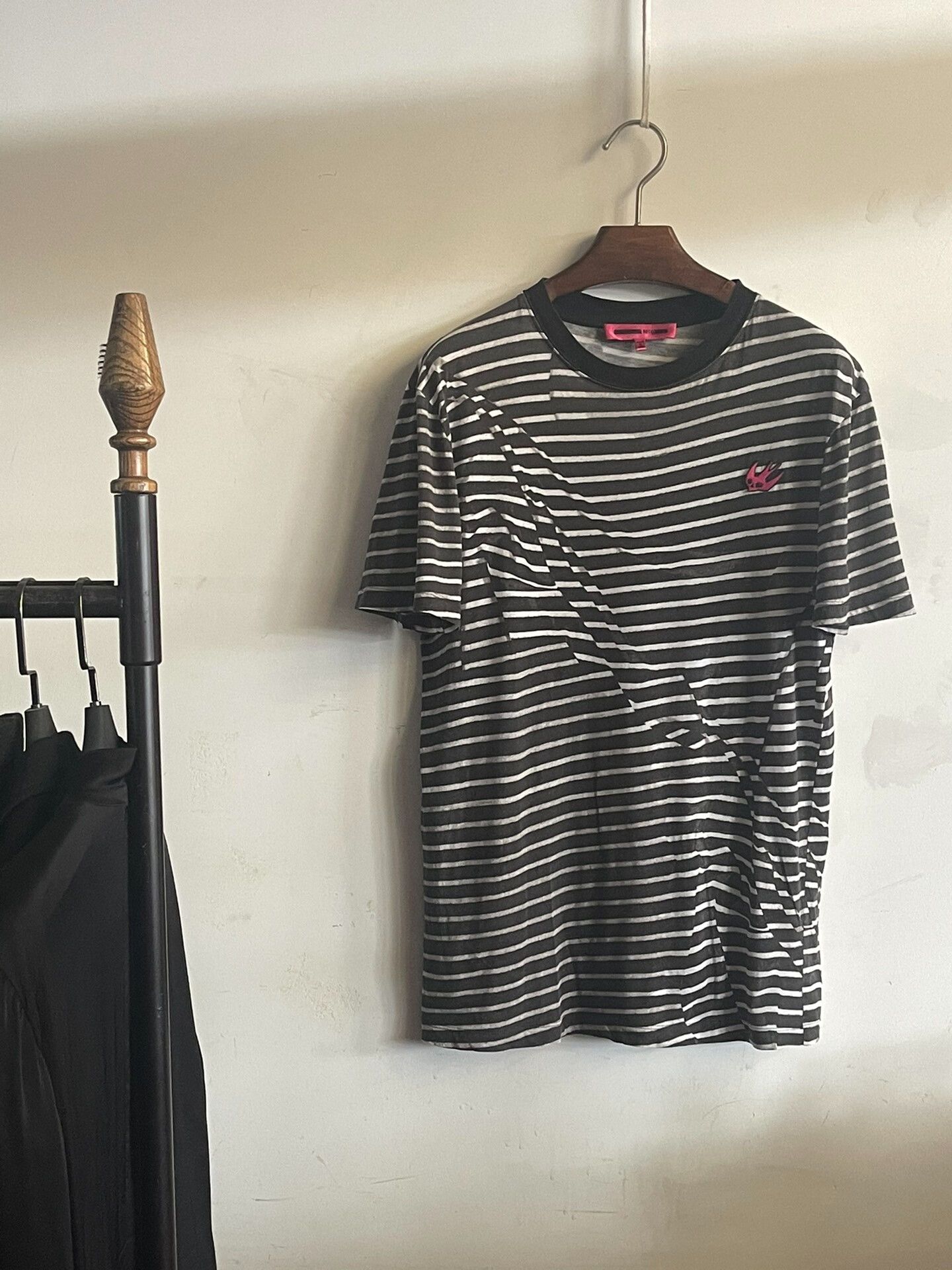 Alexander McQueen Alexander McQueen Short Sleeve Striped Top Size US M / EU 48-50 / 2 - 2 Thumbnail