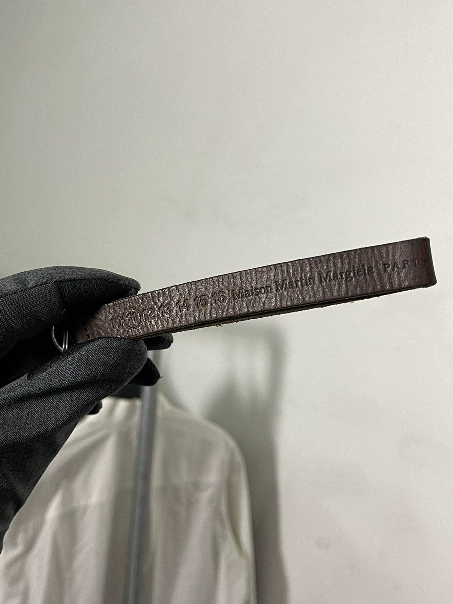 Maison Margiela Maison Martin Margiela Leather Keychain Size ONE SIZE - 3 Thumbnail