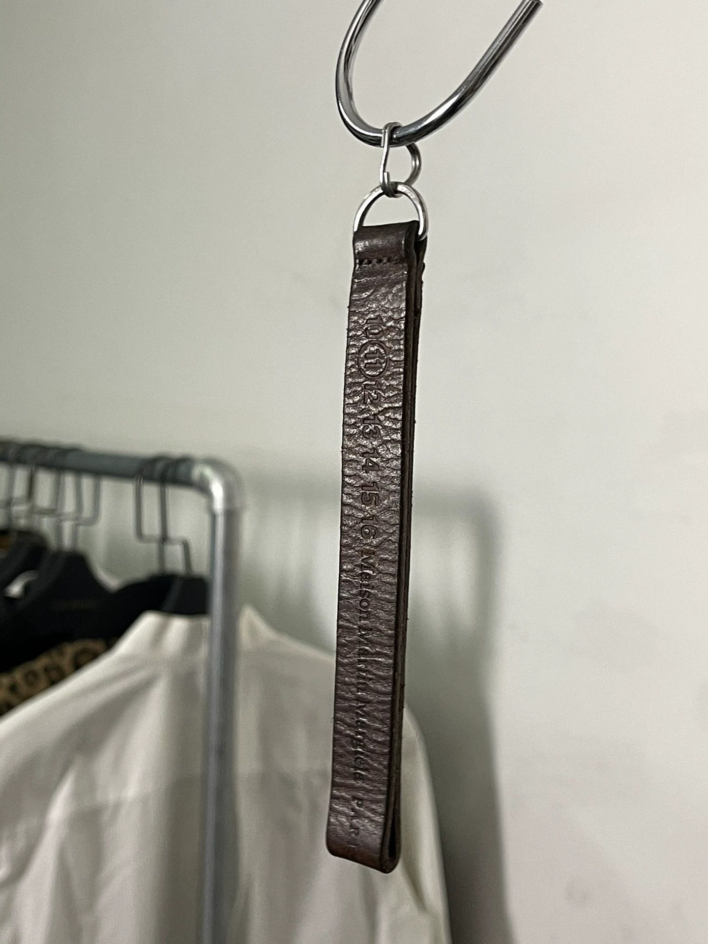 Maison Margiela Maison Martin Margiela Leather Keychain Size ONE SIZE - 2 Thumbnail