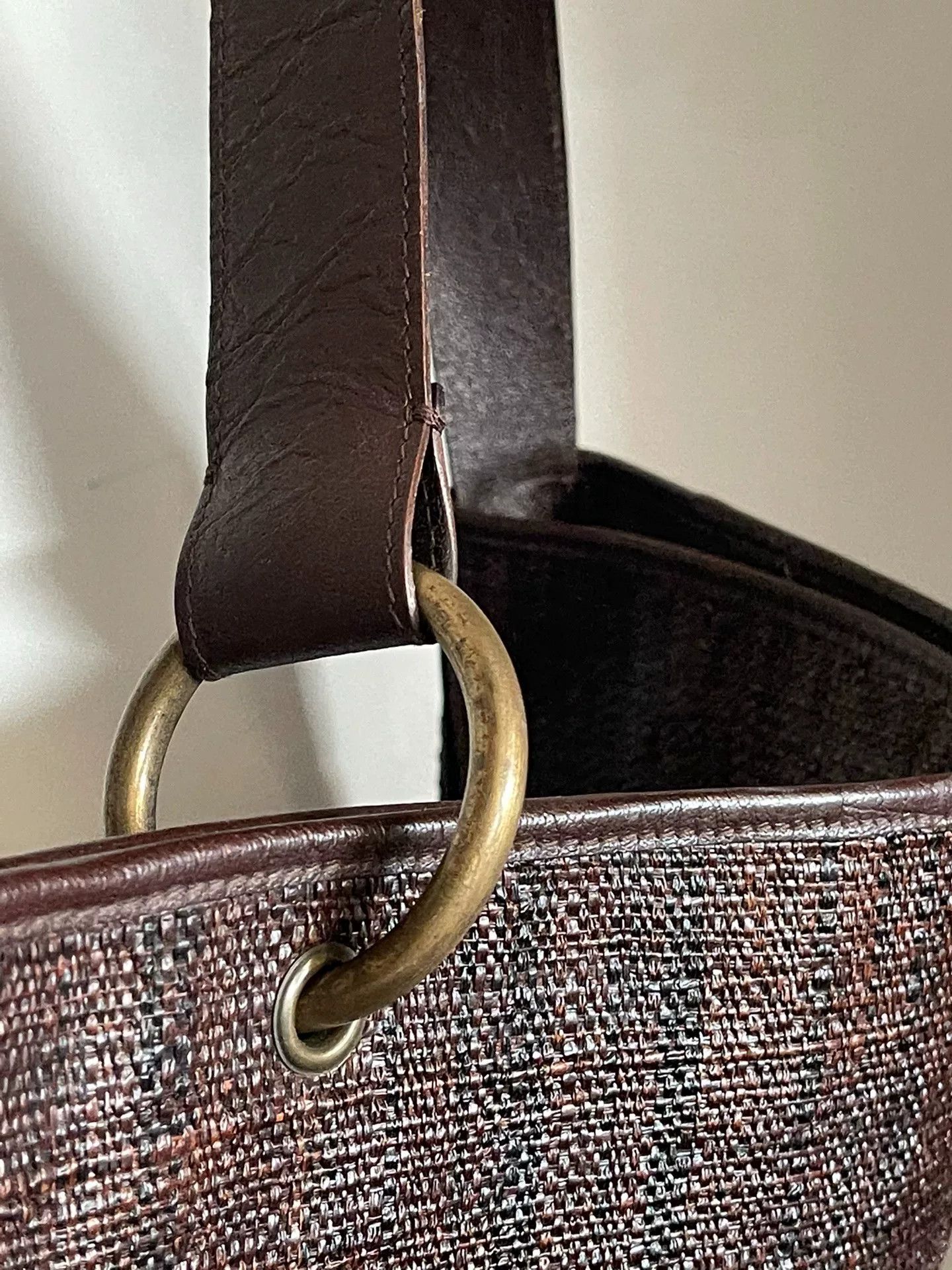 Dries Van Noten Dries Van Noten Woven Leather Asymmetrical Bag Size ONE SIZE - 6 Thumbnail