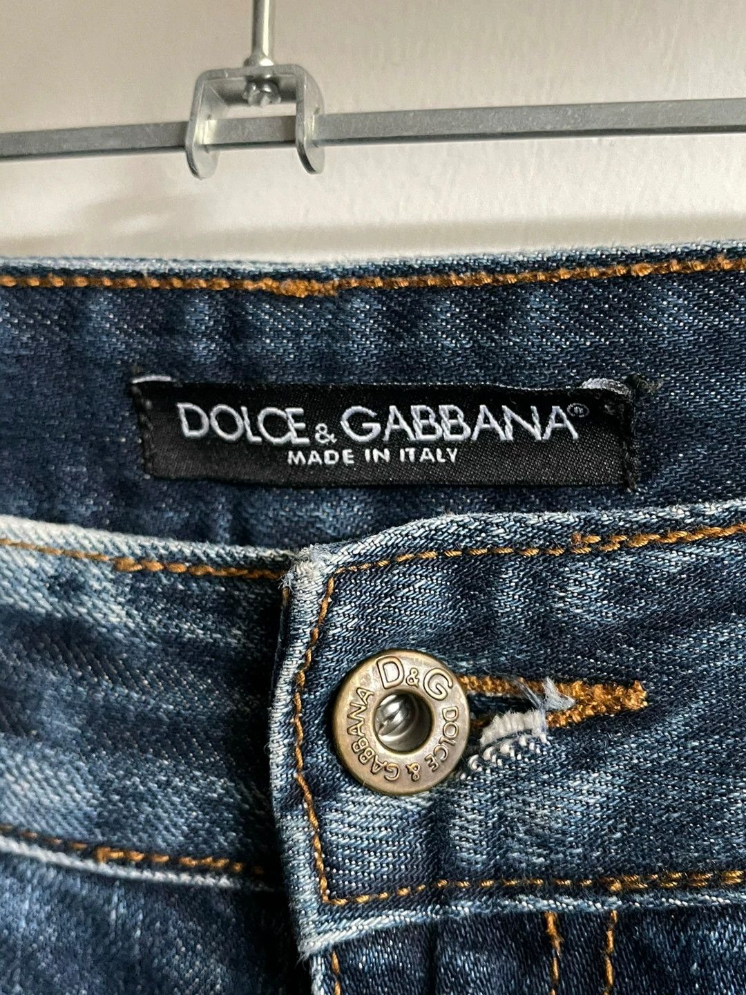 Gallery Dept. Vintage Dolce&Gabbana Flared Denim Pants Size US 31 - 6 Thumbnail