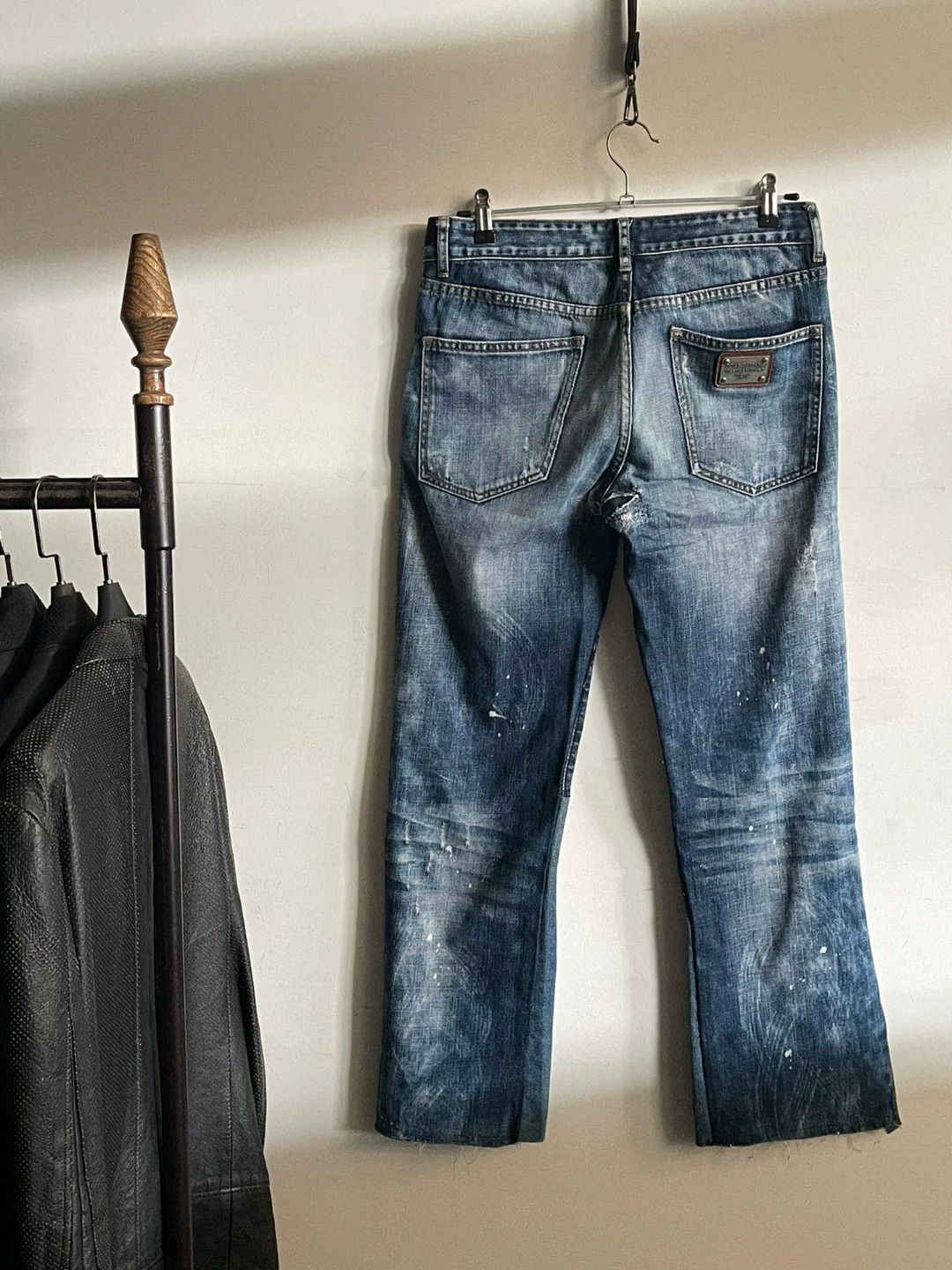 Gallery Dept. Vintage Dolce&Gabbana Flared Denim Pants Size US 31 - 4 Thumbnail