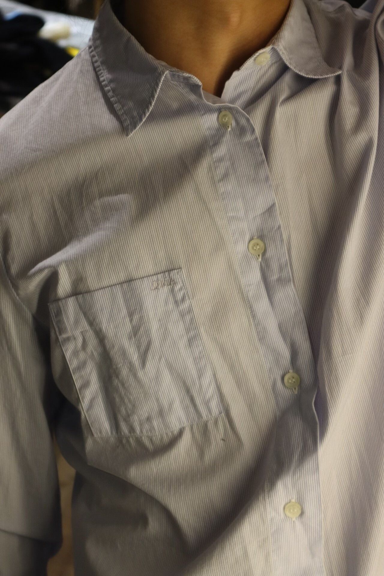 Alexander McQueen alexander mcqueen striped embroidered shirt Size US L / EU 52-54 / 3 - 5 Thumbnail