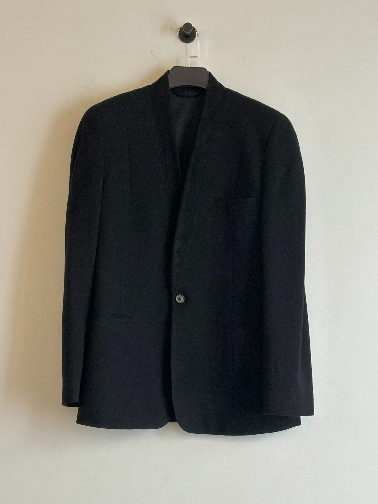 Maison Margiela Maison Martin Margiela Collarless Suit Jacket Size US L / EU 52-54 / 3 - 4 Thumbnail