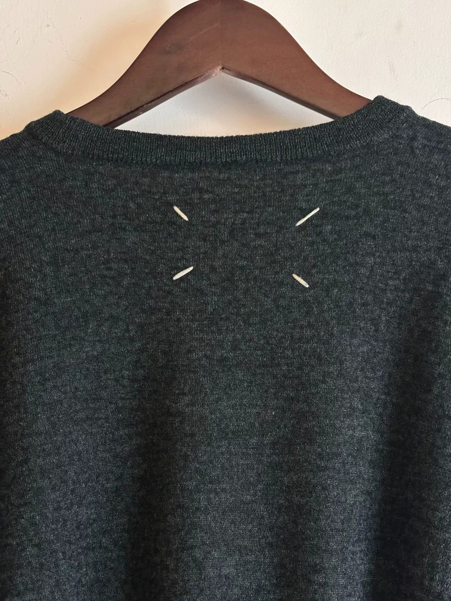 Maison Margiela maison martin margiela 1999 black knit sweater Size US S / EU 44-46 / 1 - 4 Thumbnail