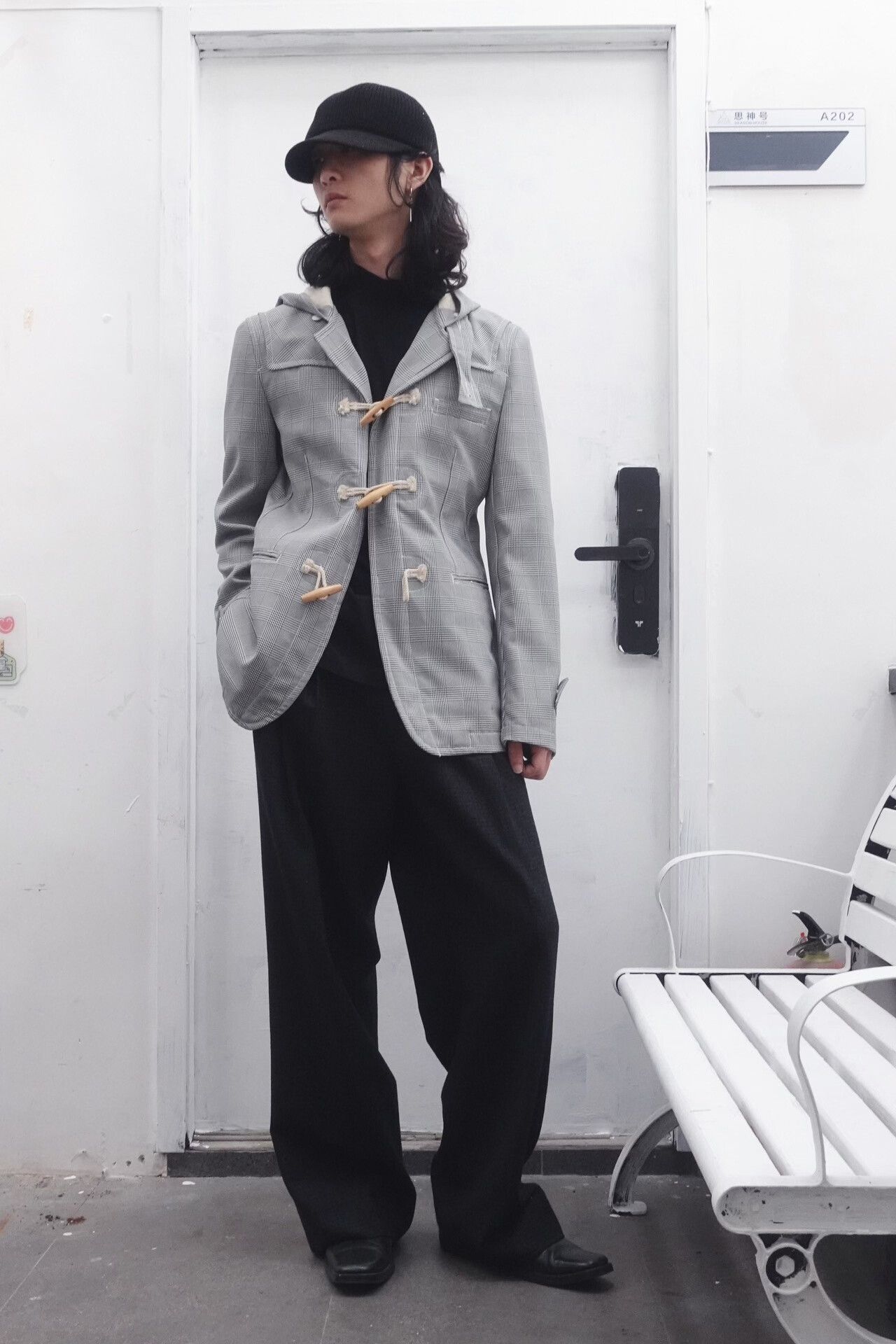 Comme des Garcons comme des garcons hooded suit jacket Size US M / EU 48-50 / 2 - 2 Thumbnail