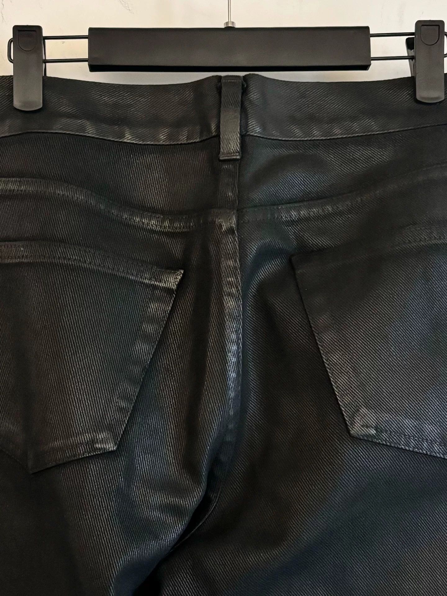 Helmut Lang helmut lang aw1998 waxed denim pants Size US 31 - 5 Thumbnail