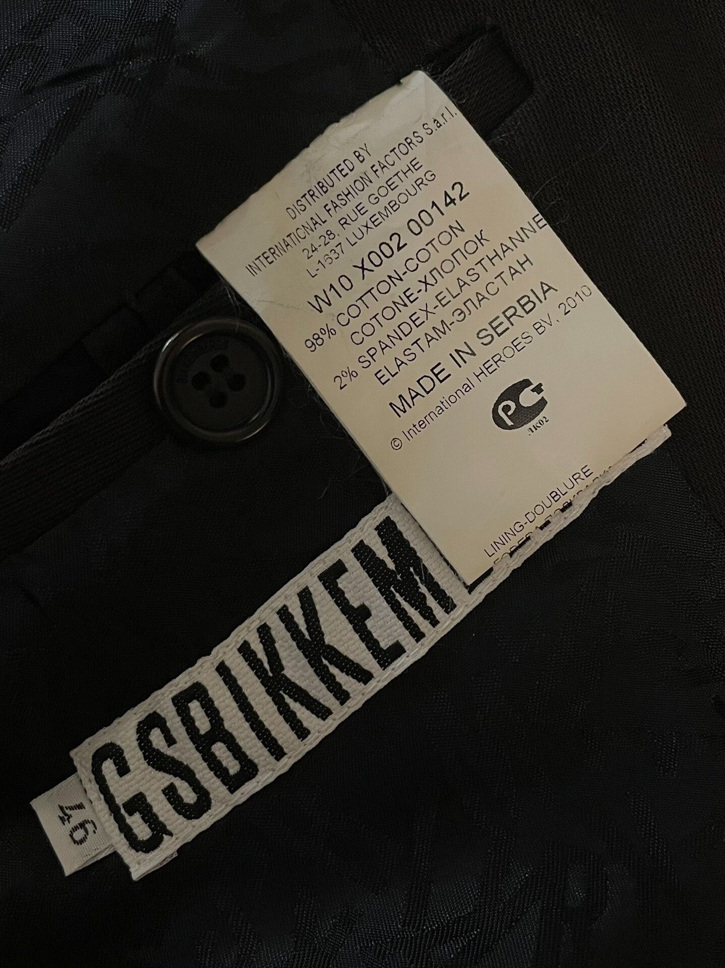 Dirk Bikkembergs Dirk Bikkembergs Double Zipper Suit Jacket Size US M / EU 48-50 / 2 - 7 Thumbnail