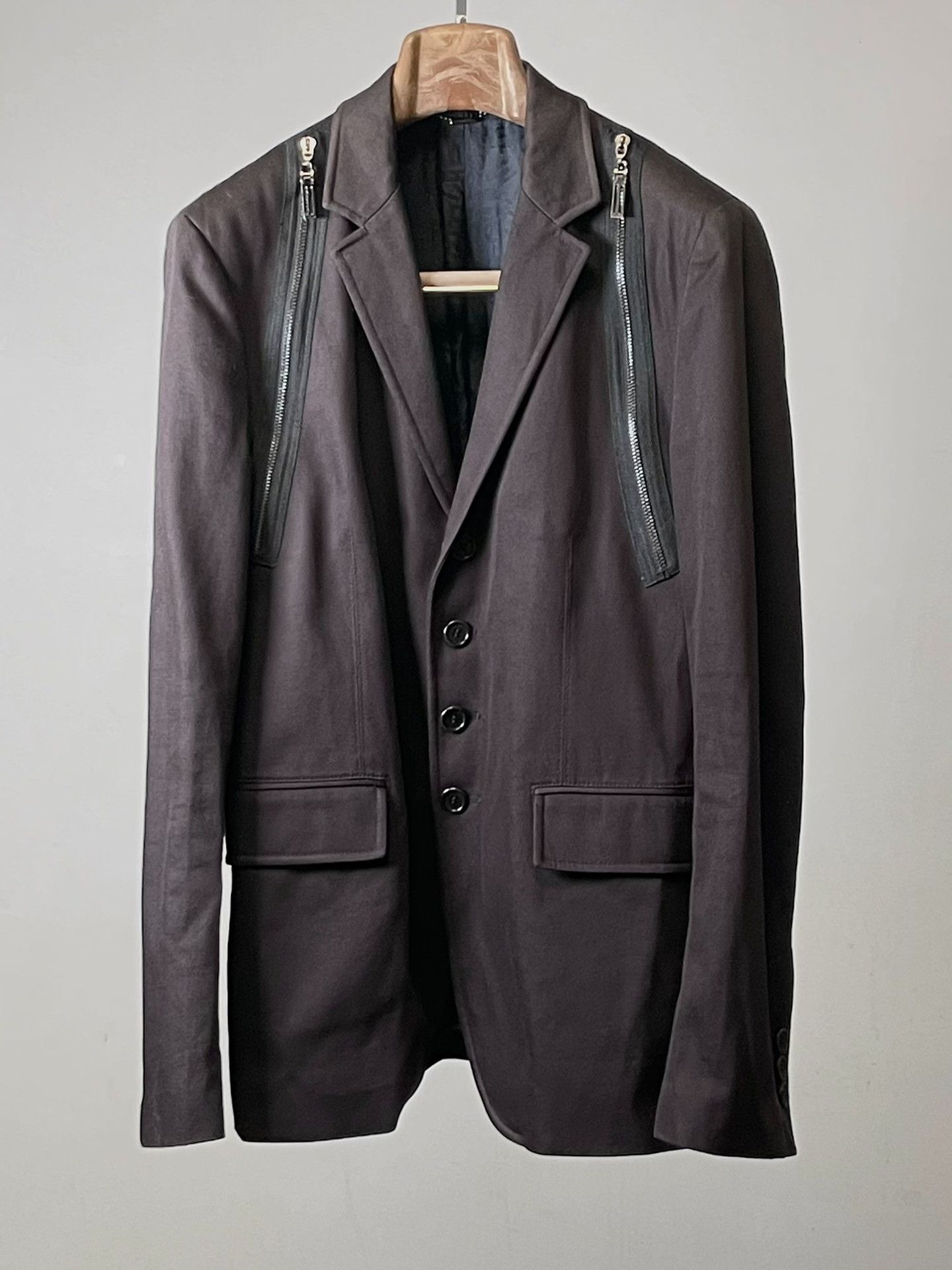 Dirk Bikkembergs Dirk Bikkembergs Double Zipper Suit Jacket Size US M / EU 48-50 / 2 - 4 Thumbnail