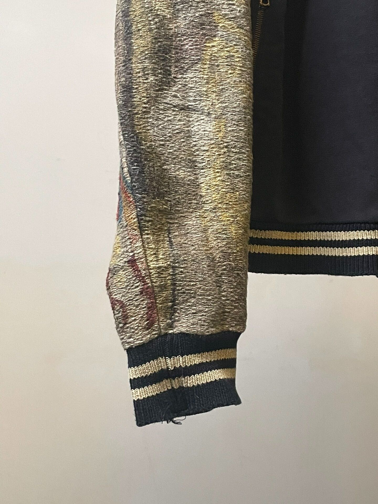 Dries Van Noten drapes van noten floral knit baseball jacket Size US S / EU 44-46 / 1 - 4 Thumbnail