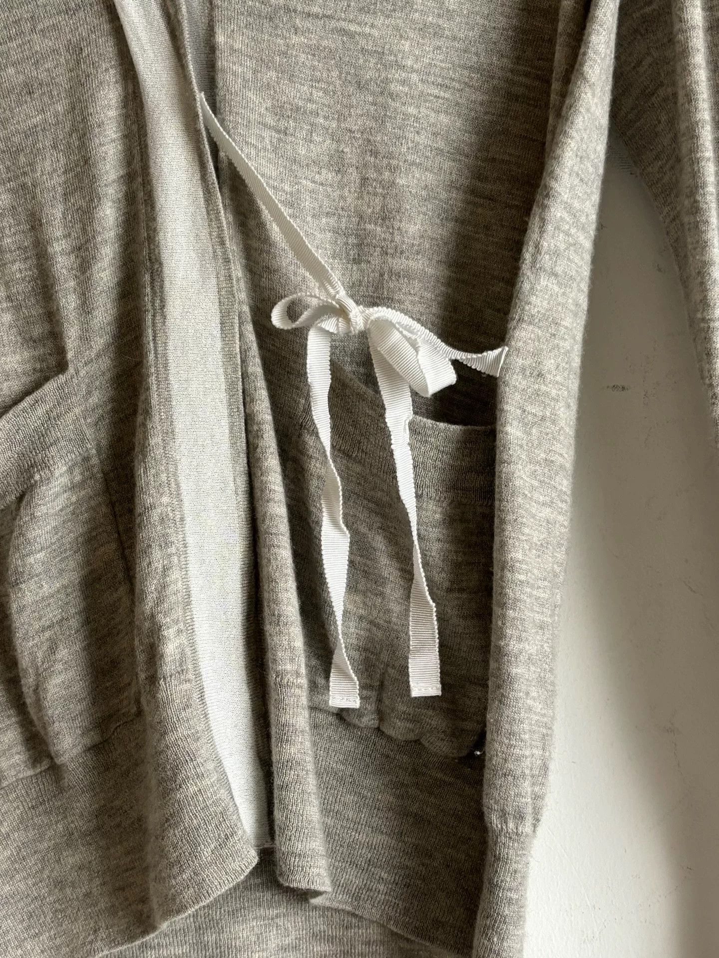 Dries Van Noten Dries Van Noten Tie-Front Cardigan XS Size XS / US 0-2 / IT 36-38 - 2 Thumbnail