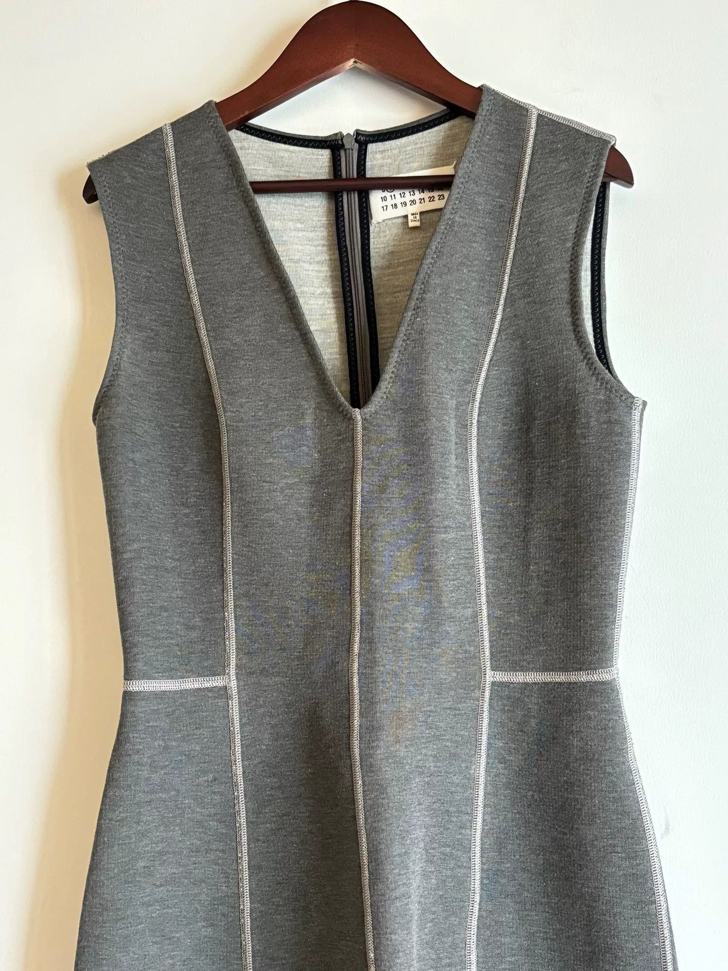 Maison Margiela Maison Martin Margiela Gray Dress F/W15 Size M / US 6-8 / IT 42-44 - 4 Thumbnail