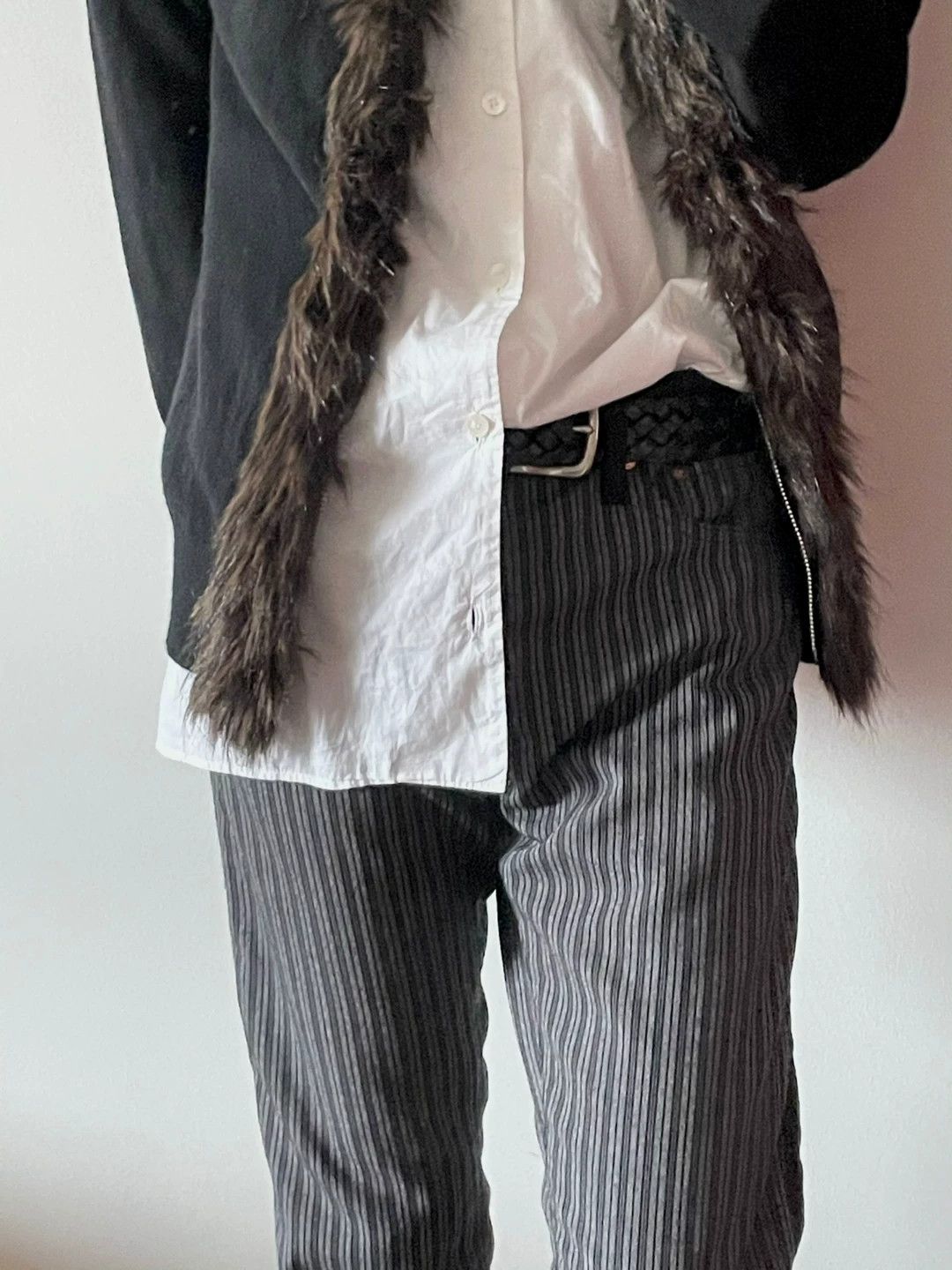 Junya Watanabe Junya Watanabe Wool Striped Trousers 2015 Size US 32 / EU 48 - 3 Thumbnail