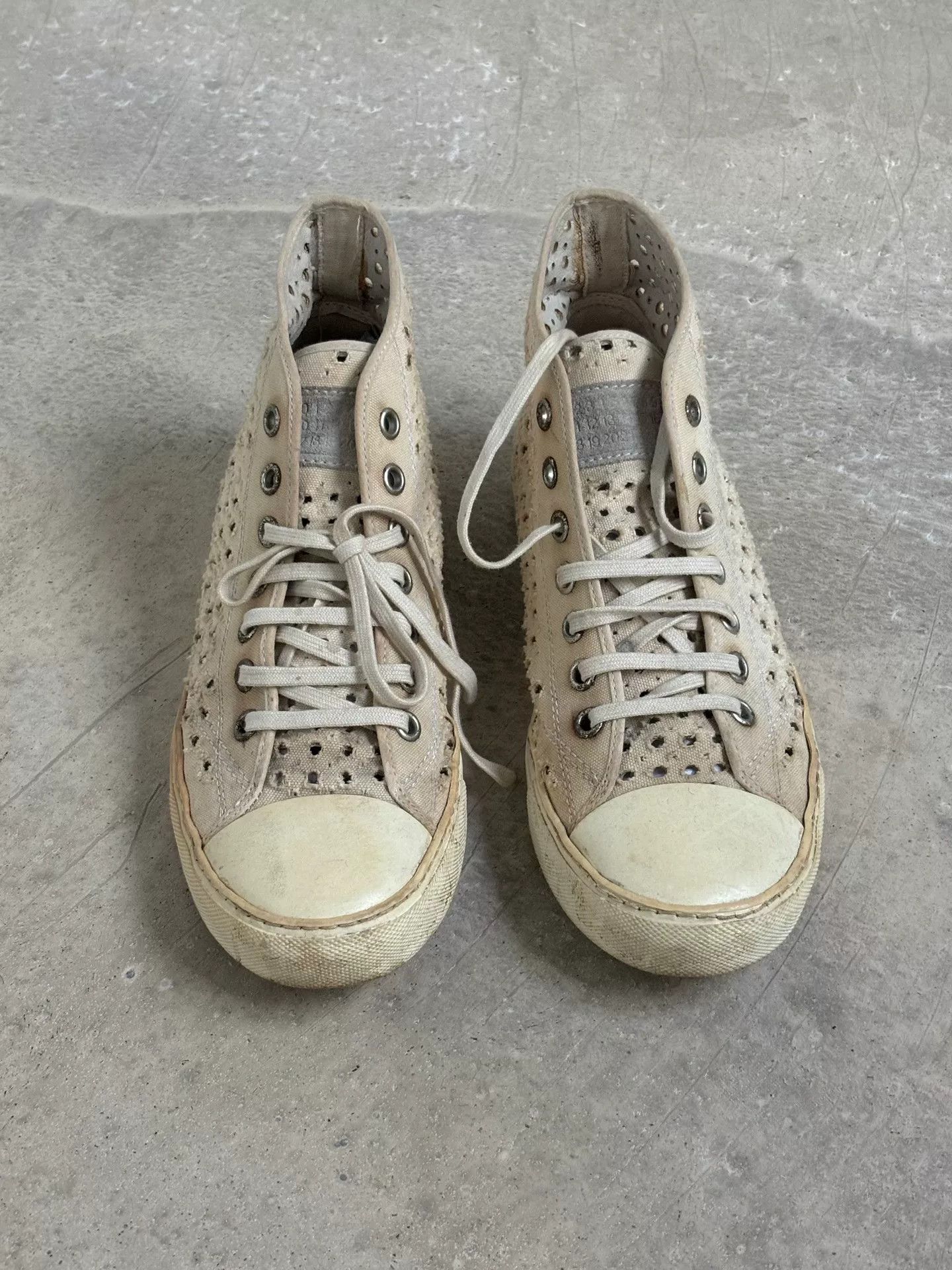 Maison Margiela Maison Martin Margiela Punk High Top Sneakers Size US 10 / EU 43 - 2 Thumbnail