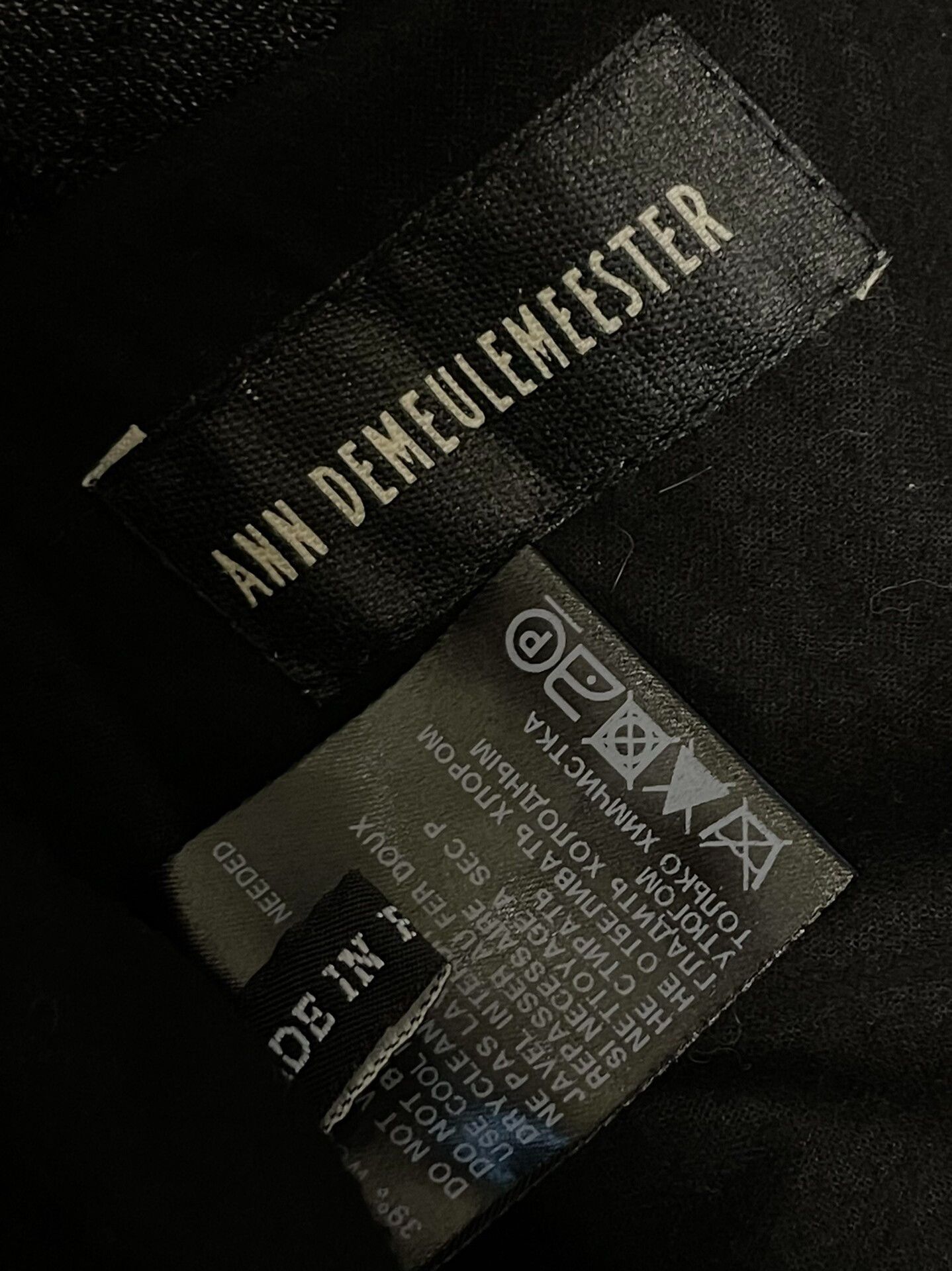 Ann Demeulemeester ann demeulemeester 2008 wool coat Size XS / US 0-2 / IT 36-38 - 7 Thumbnail