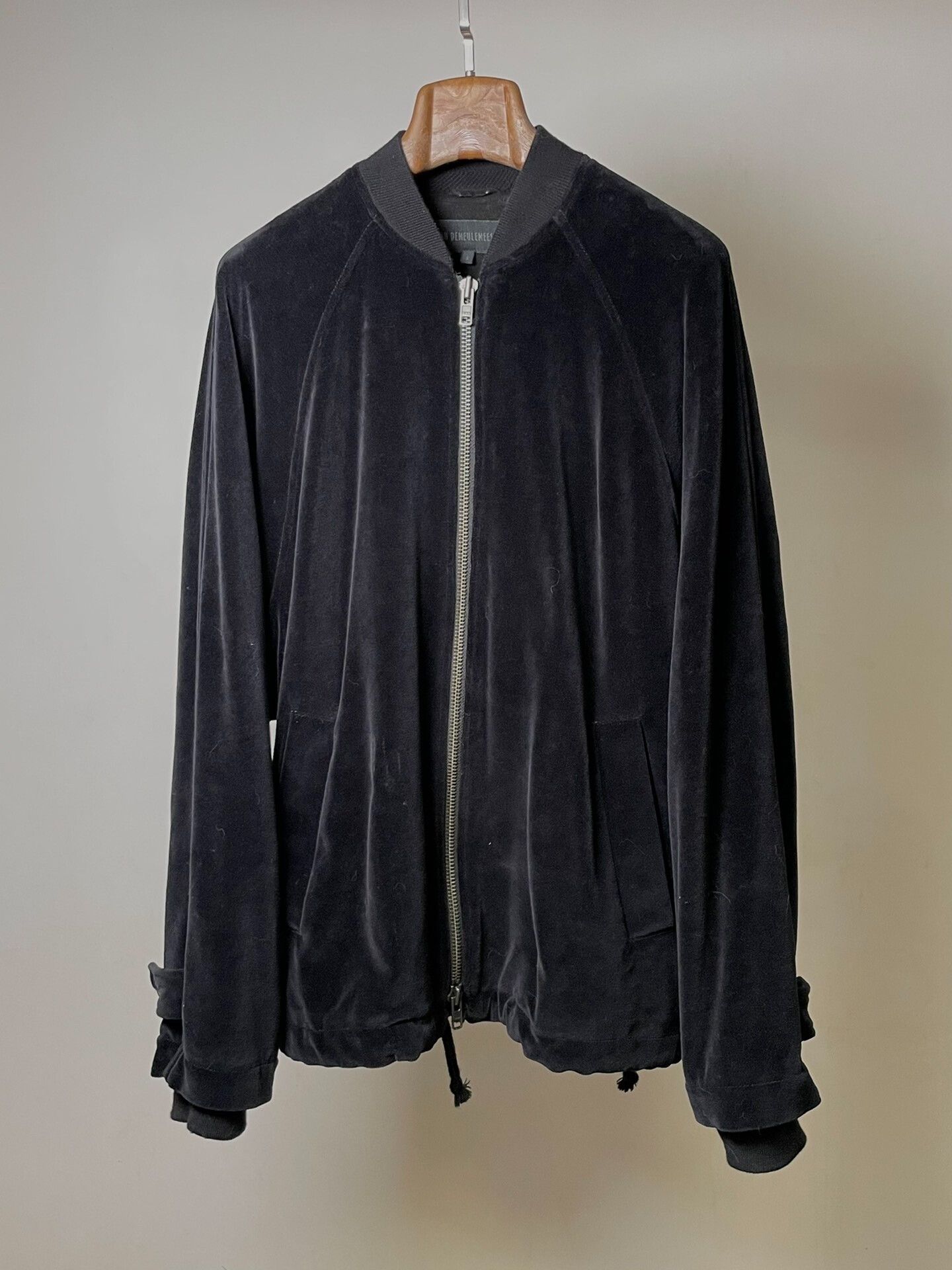 Ann Demeulemeester velvet oversized pilot jacket by Ann Demeulemeester Size S / US 4 / IT 40 - 2 Thumbnail