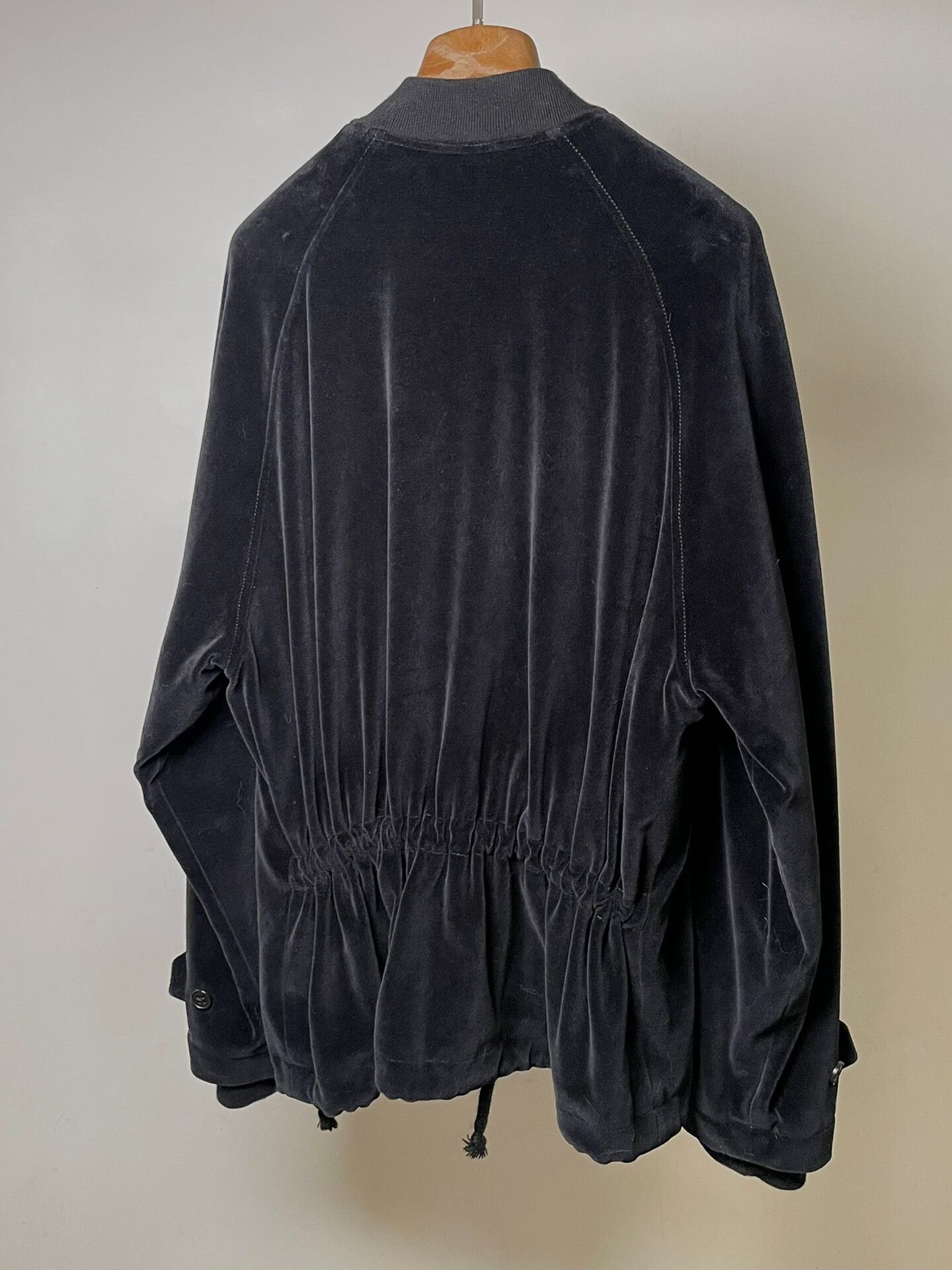 Ann Demeulemeester velvet oversized pilot jacket by Ann Demeulemeester Size S / US 4 / IT 40 - 5 Thumbnail