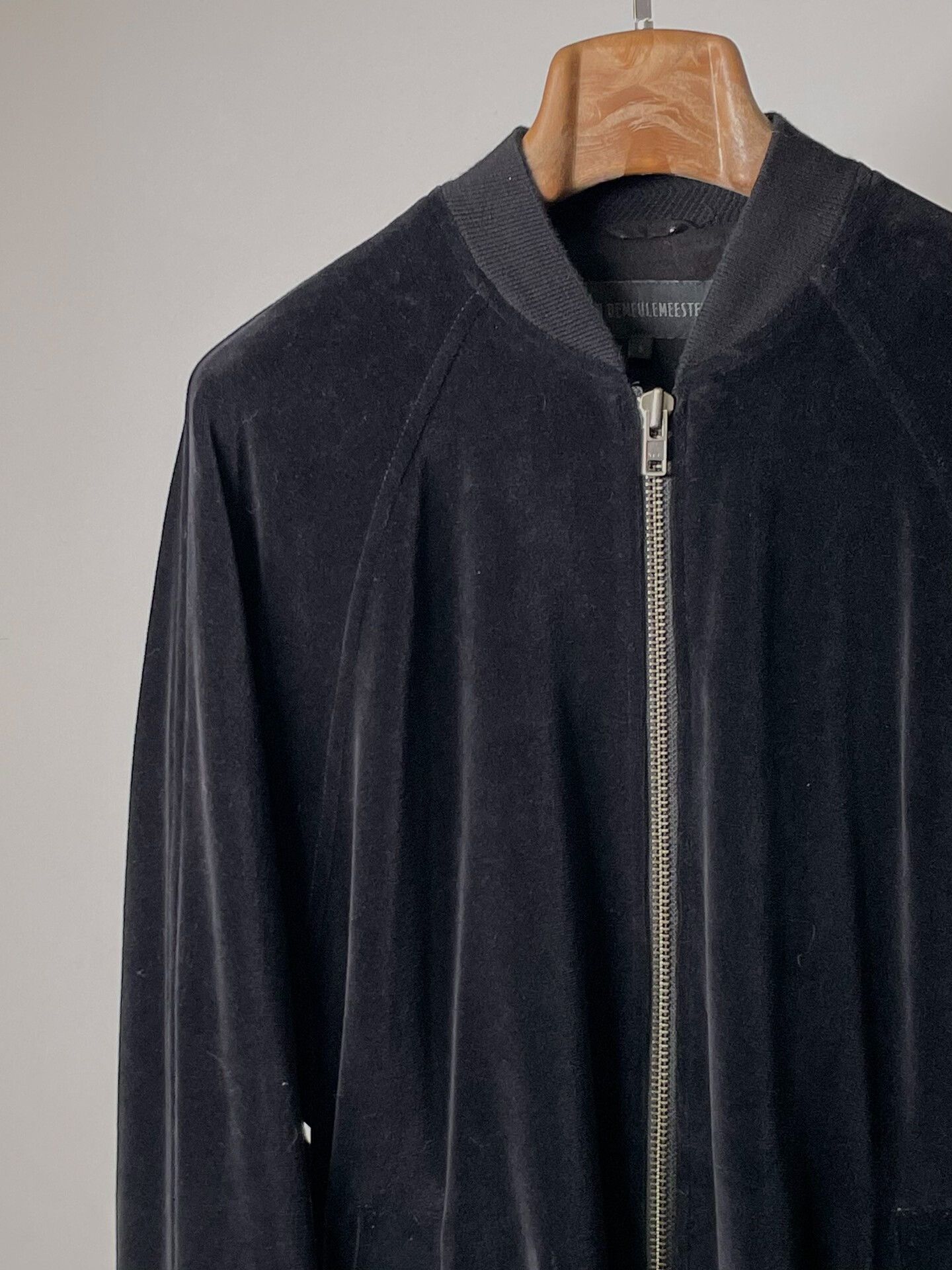 Ann Demeulemeester velvet oversized pilot jacket by Ann Demeulemeester Size S / US 4 / IT 40 - 4 Thumbnail