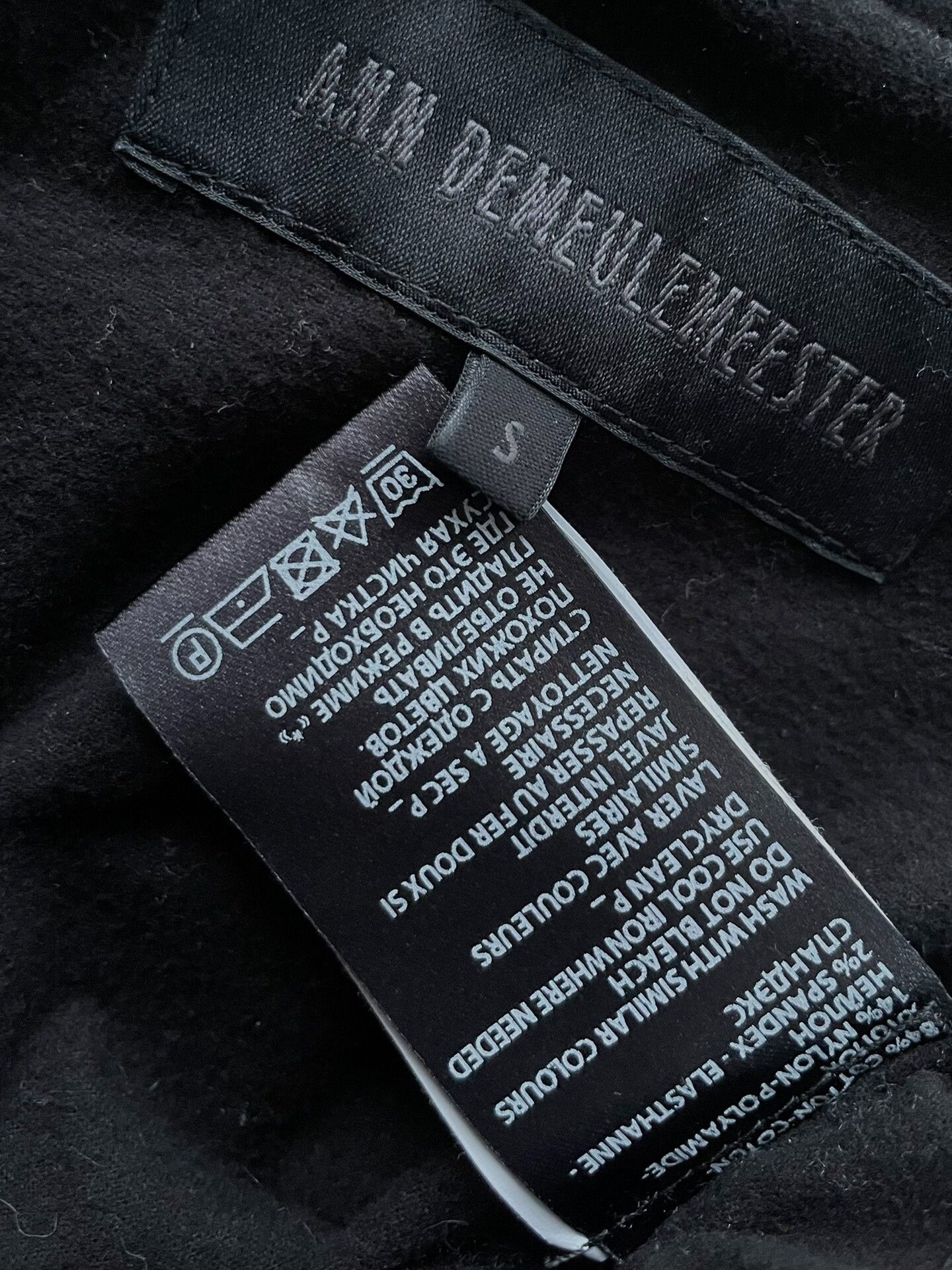 Ann Demeulemeester velvet oversized pilot jacket by Ann Demeulemeester Size S / US 4 / IT 40 - 7 Thumbnail