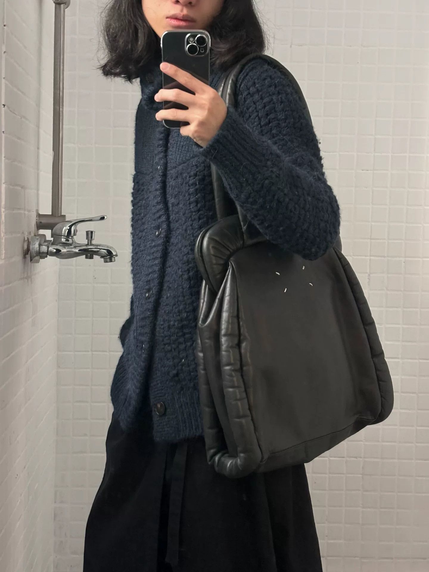 Maison Margiela Maison Martin Margiela Black Large Bag Size ONE SIZE - 2 Thumbnail