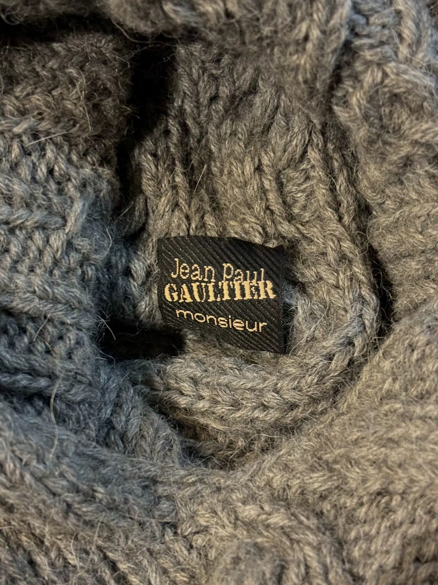Jean Paul Gaultier Jean Paul Gaultier Alpaca Wool Sweater Size XL / US 12-14 / IT 48-50 - 6 Thumbnail